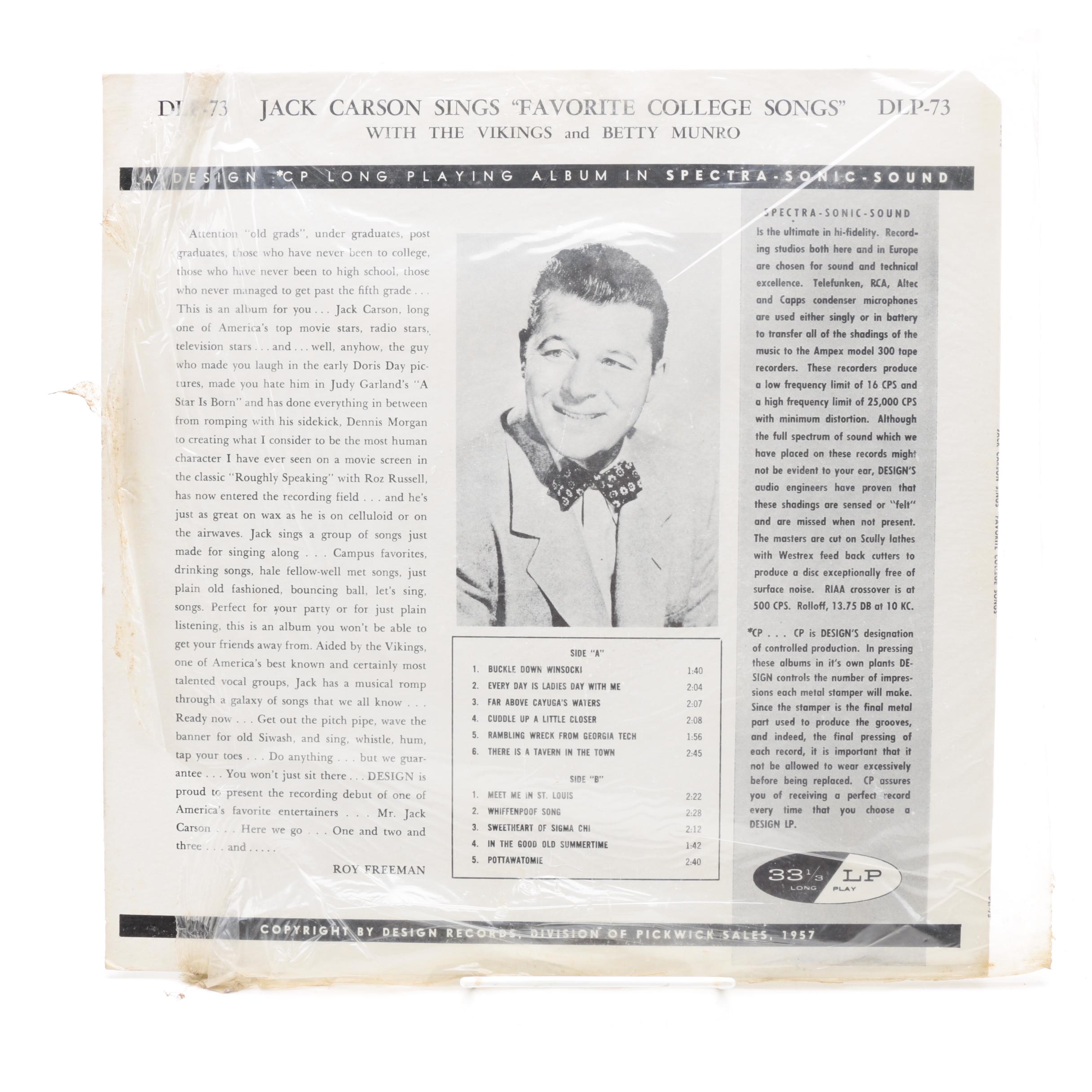 Marching Band, "Green Beret" and Other Vintage LPs