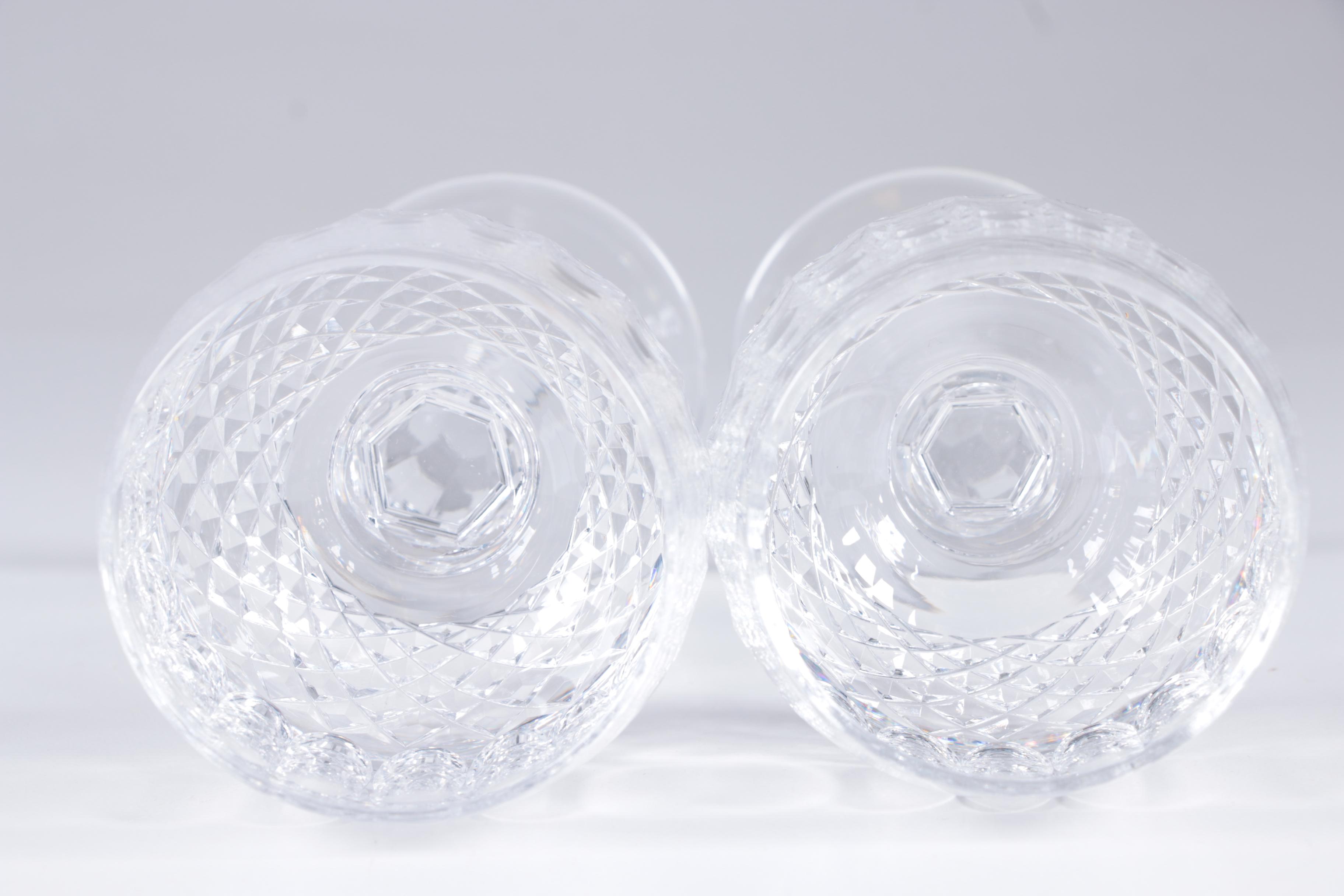 Collection of Waterford Crystal "Colleen" and "Lismore" Stemware