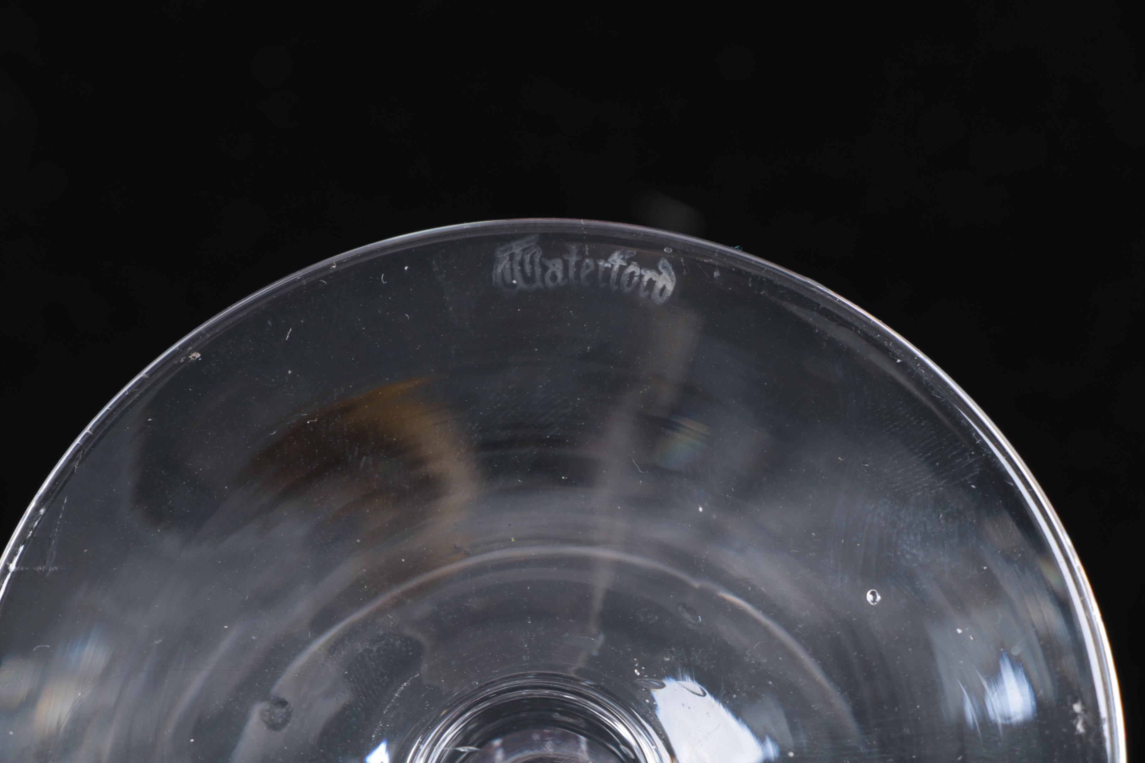 Collection of Waterford Crystal "Colleen" and "Lismore" Stemware