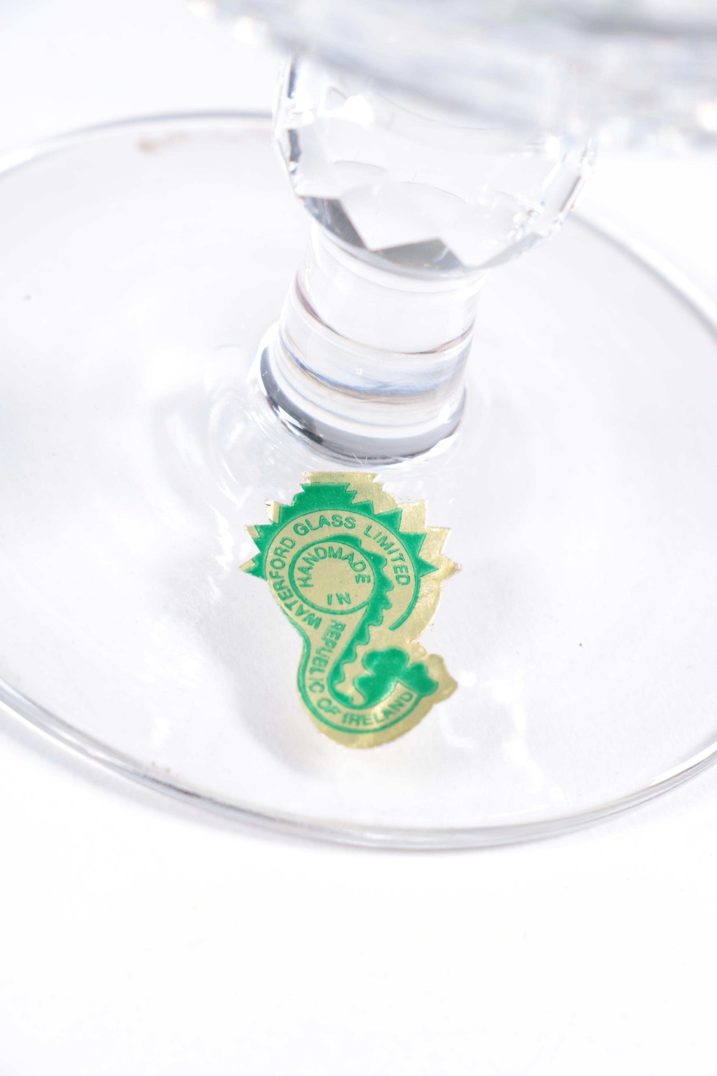 Collection of Waterford Crystal "Colleen" and "Lismore" Stemware