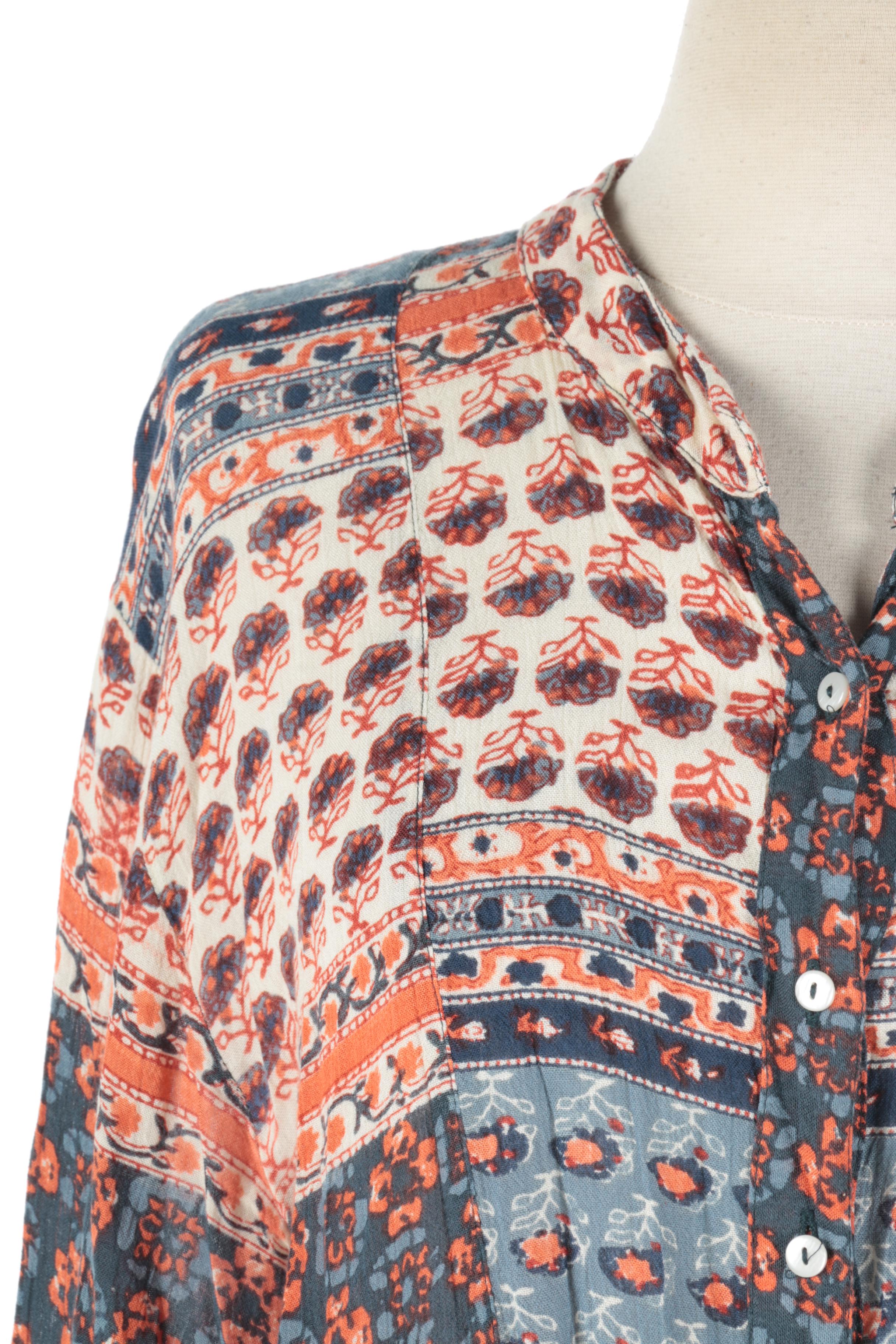 Free People Women's Bohemian Shirt and Jacket