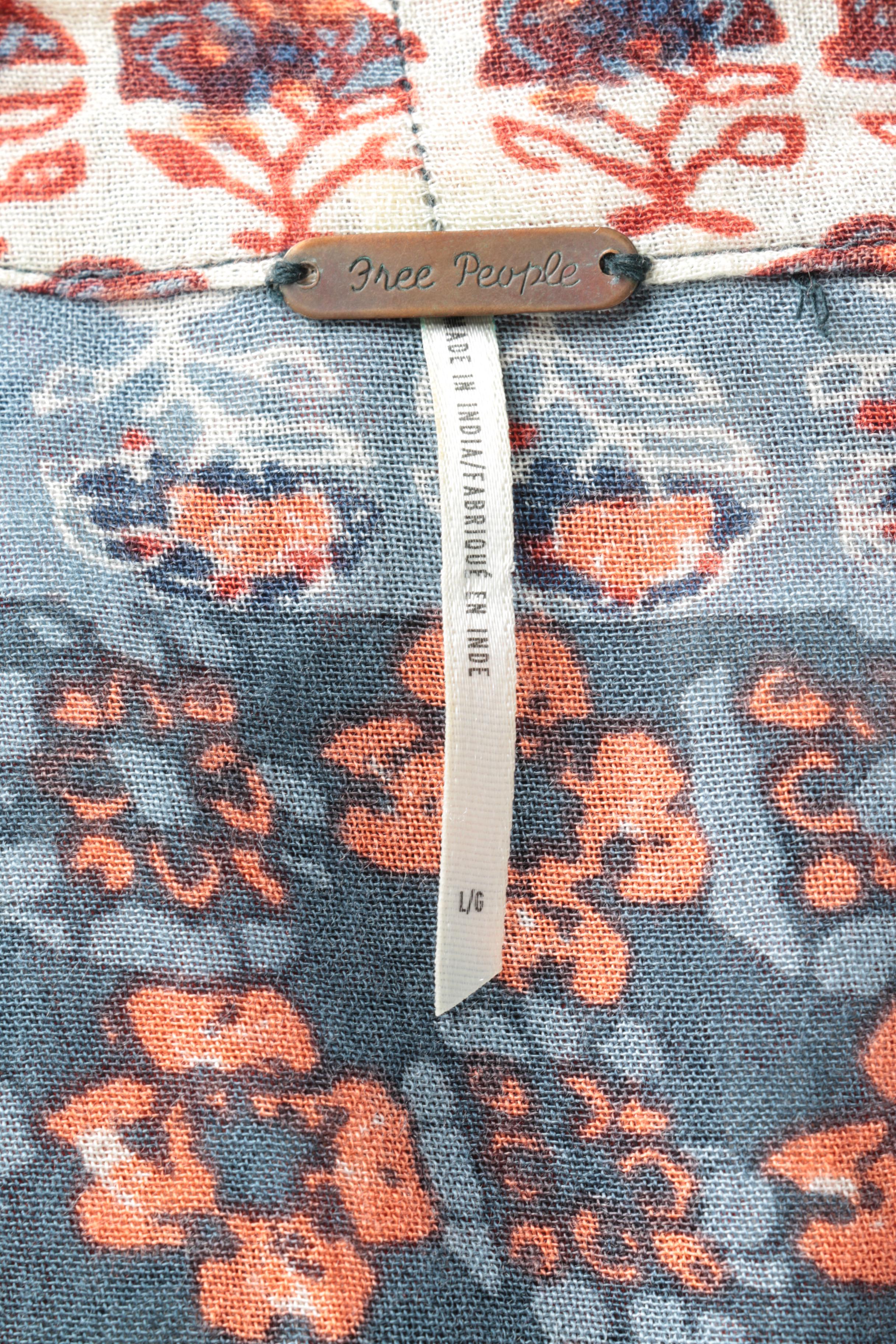 Free People Women's Bohemian Shirt and Jacket