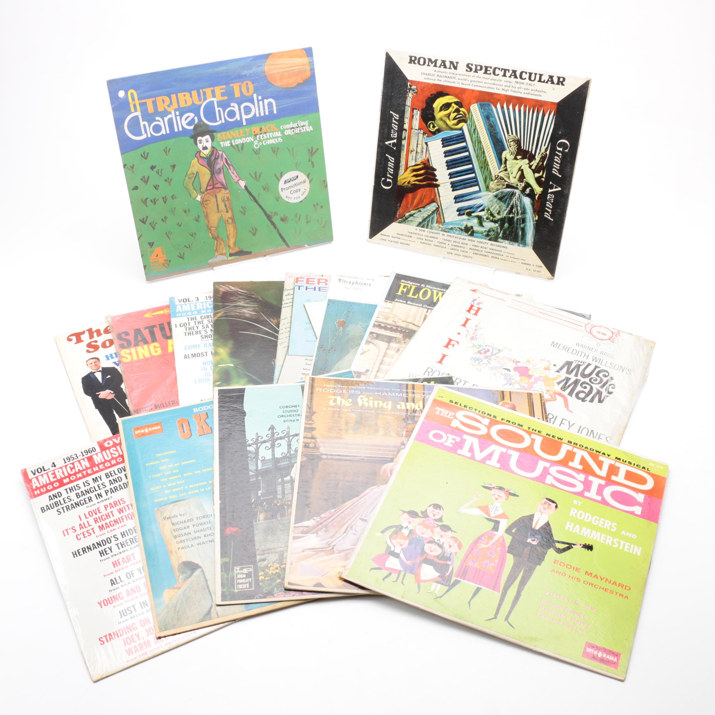 Charlie Chaplin Tribute, Other Orchestral Records