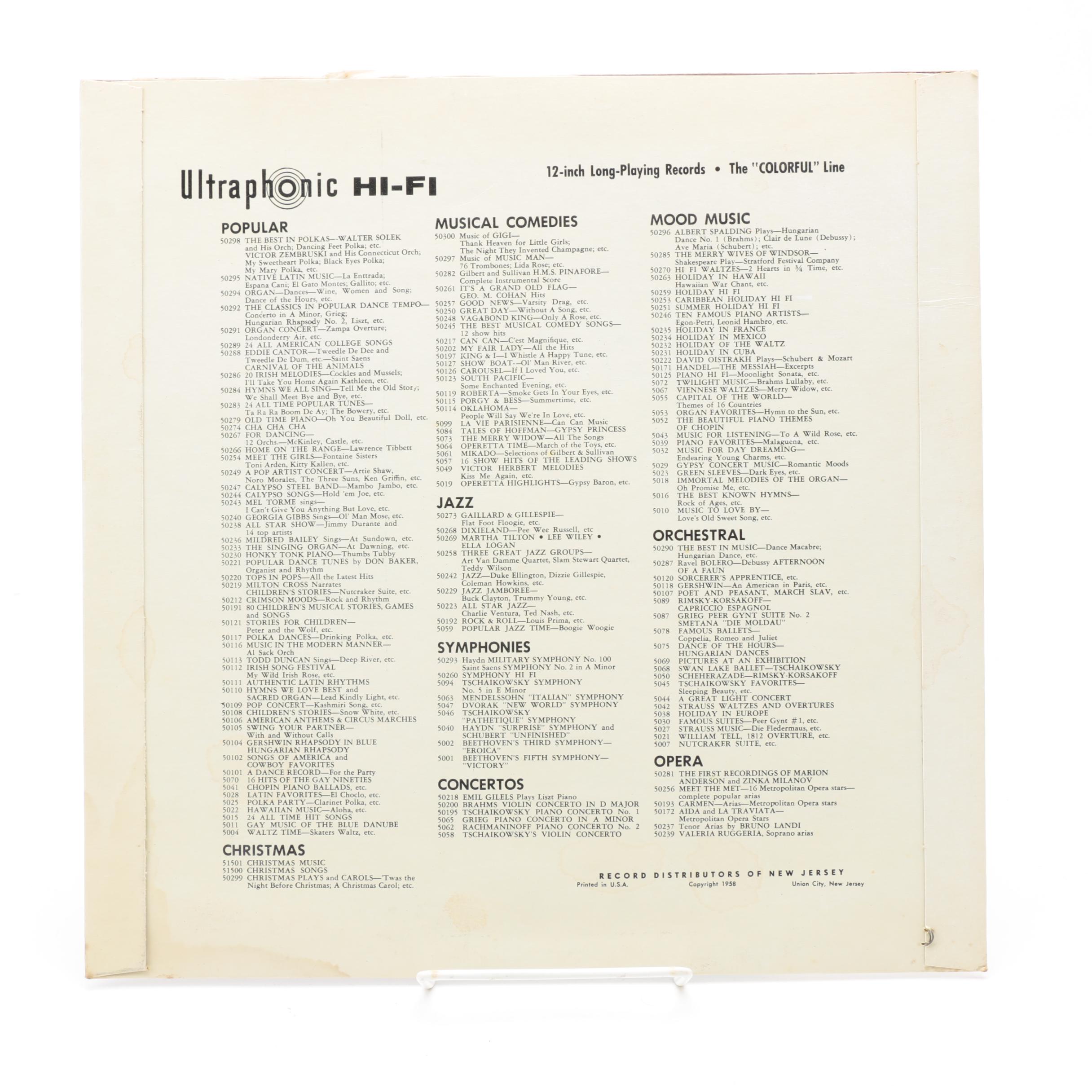 Charlie Chaplin Tribute, Other Orchestral Records