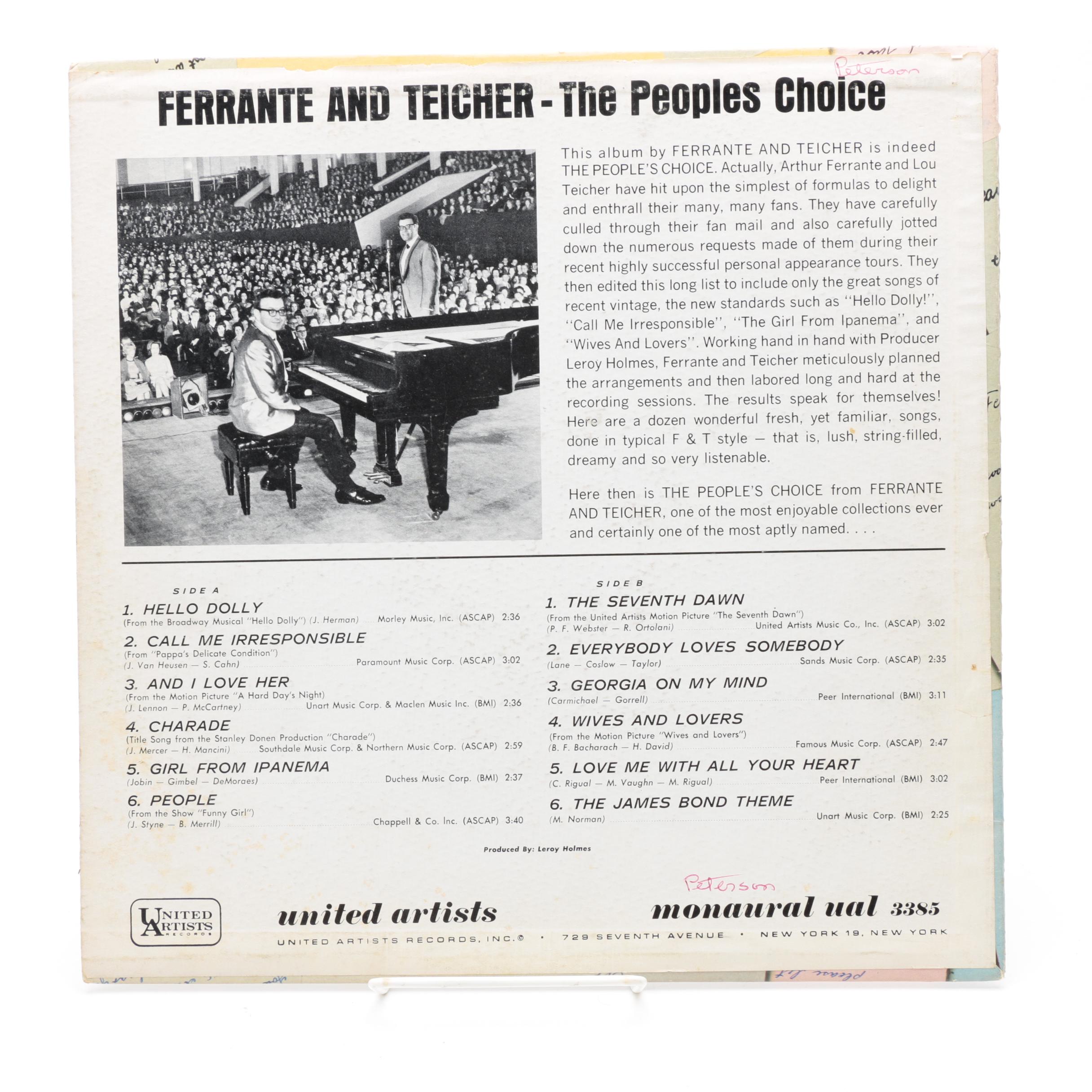 Charlie Chaplin Tribute, Other Orchestral Records