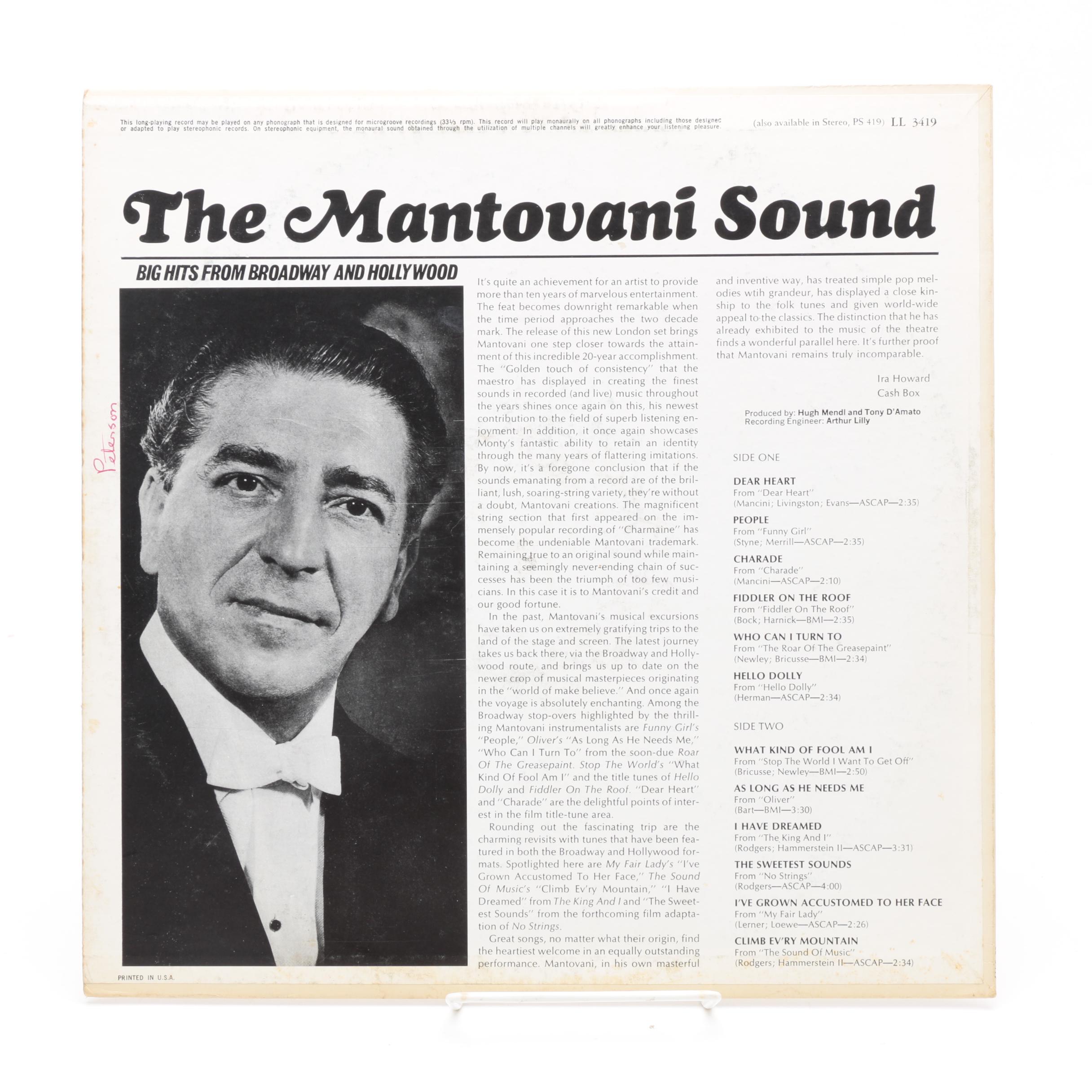 Charlie Chaplin Tribute, Other Orchestral Records