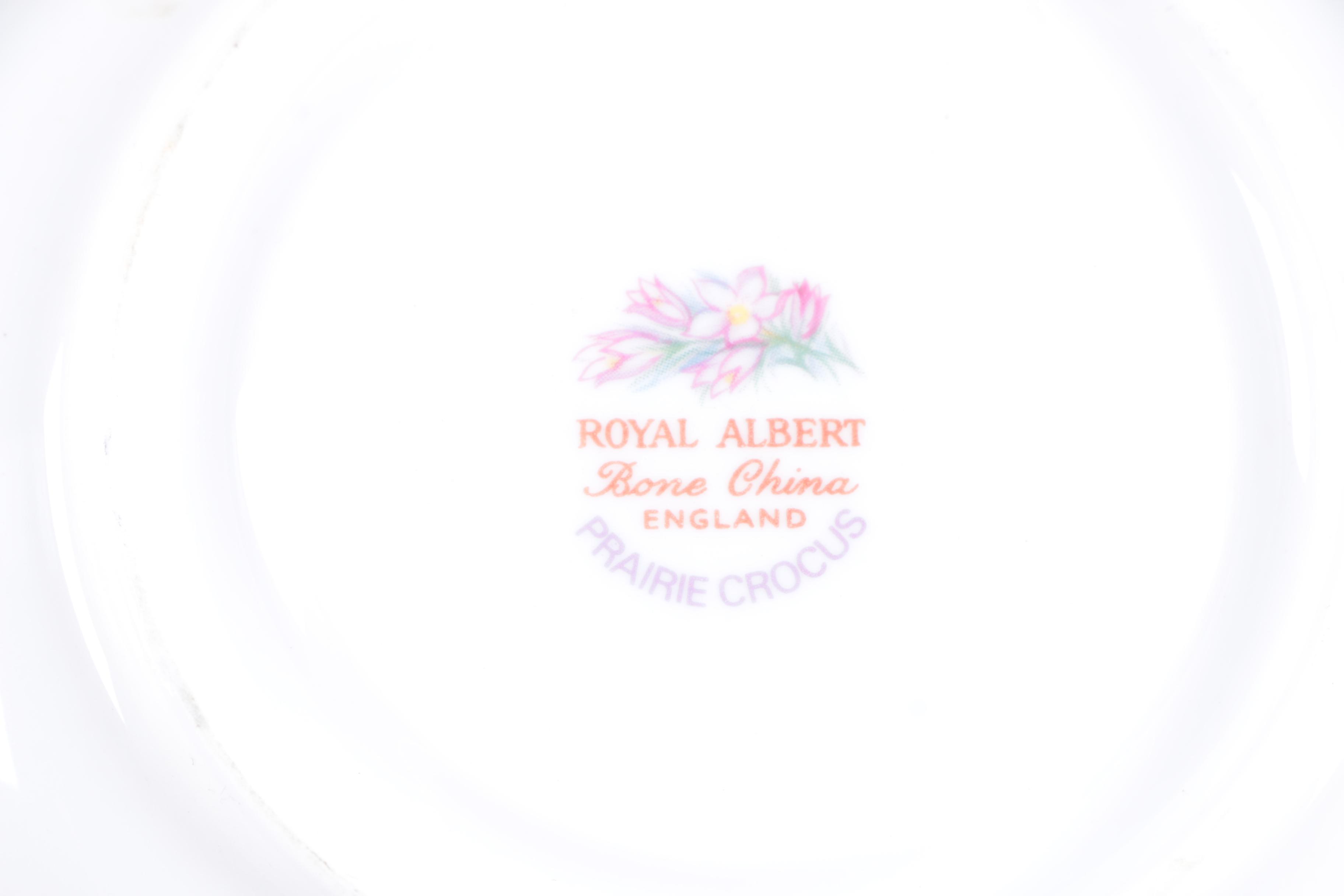 Assorted Teacups with Saucers featuring Royal Albert
