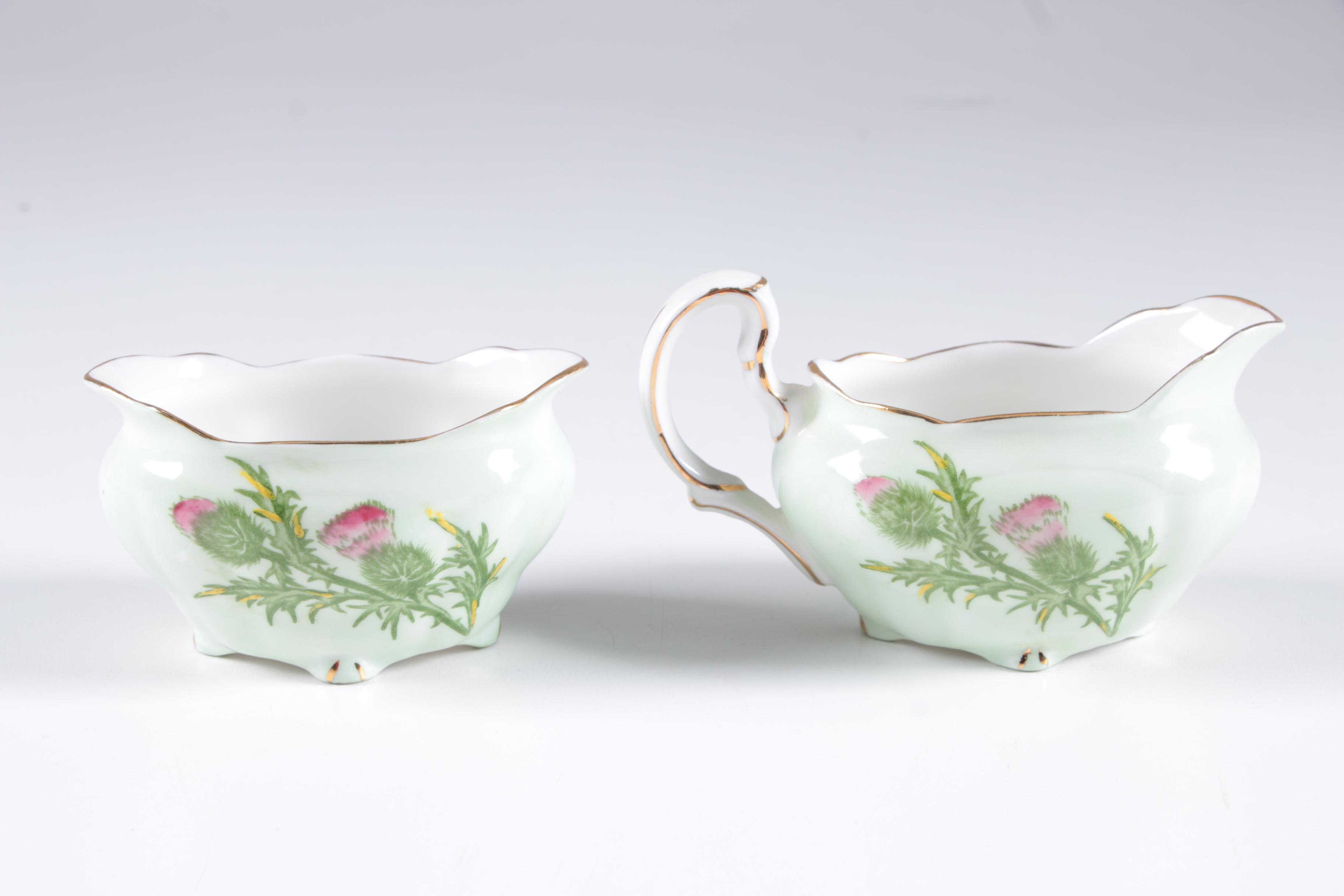 Assorted Teacups with Saucers featuring Royal Albert