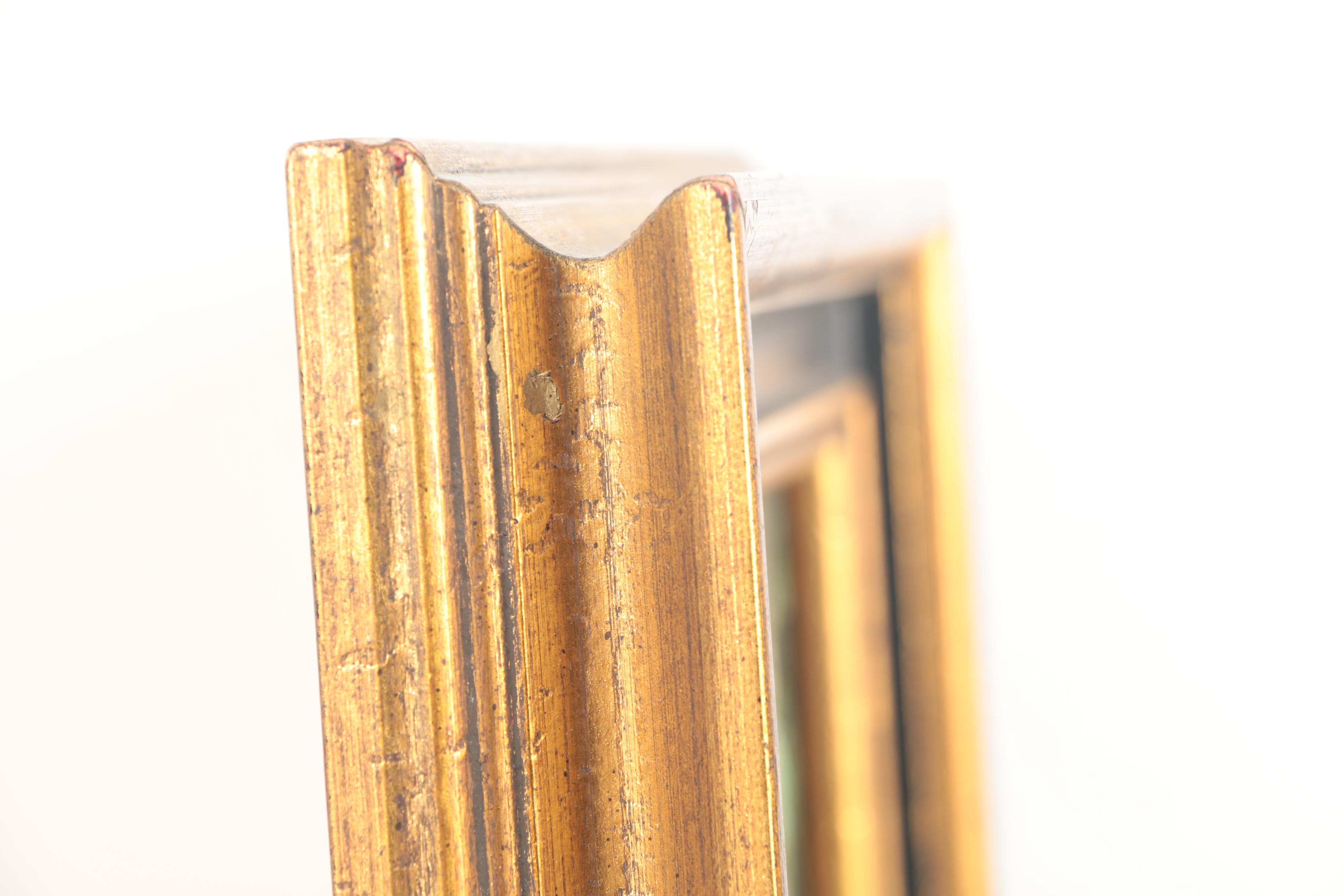 Oil Painting on Canvas of London Street Scene with St. Paul's Cathedral