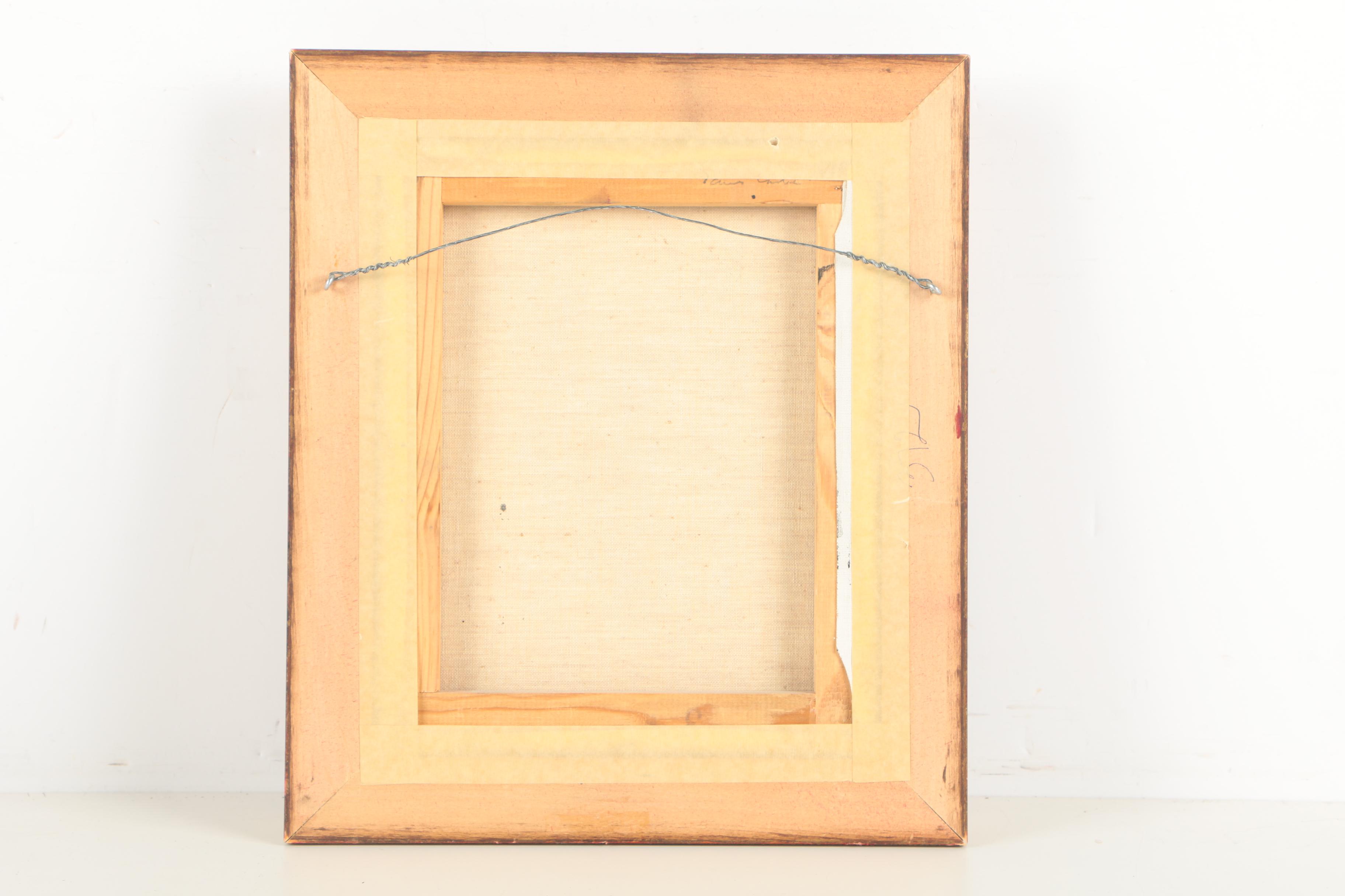 Oil Painting on Canvas of London Street Scene with St. Paul's Cathedral