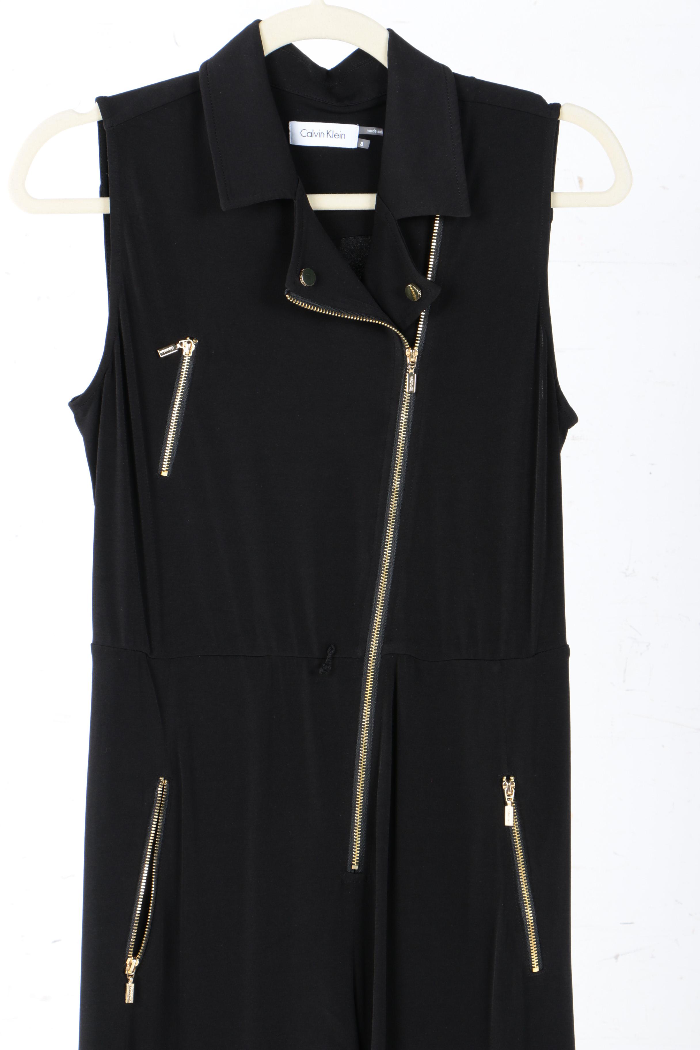 Black Jumpsuits and Dress Including Guess and Calvin Klein