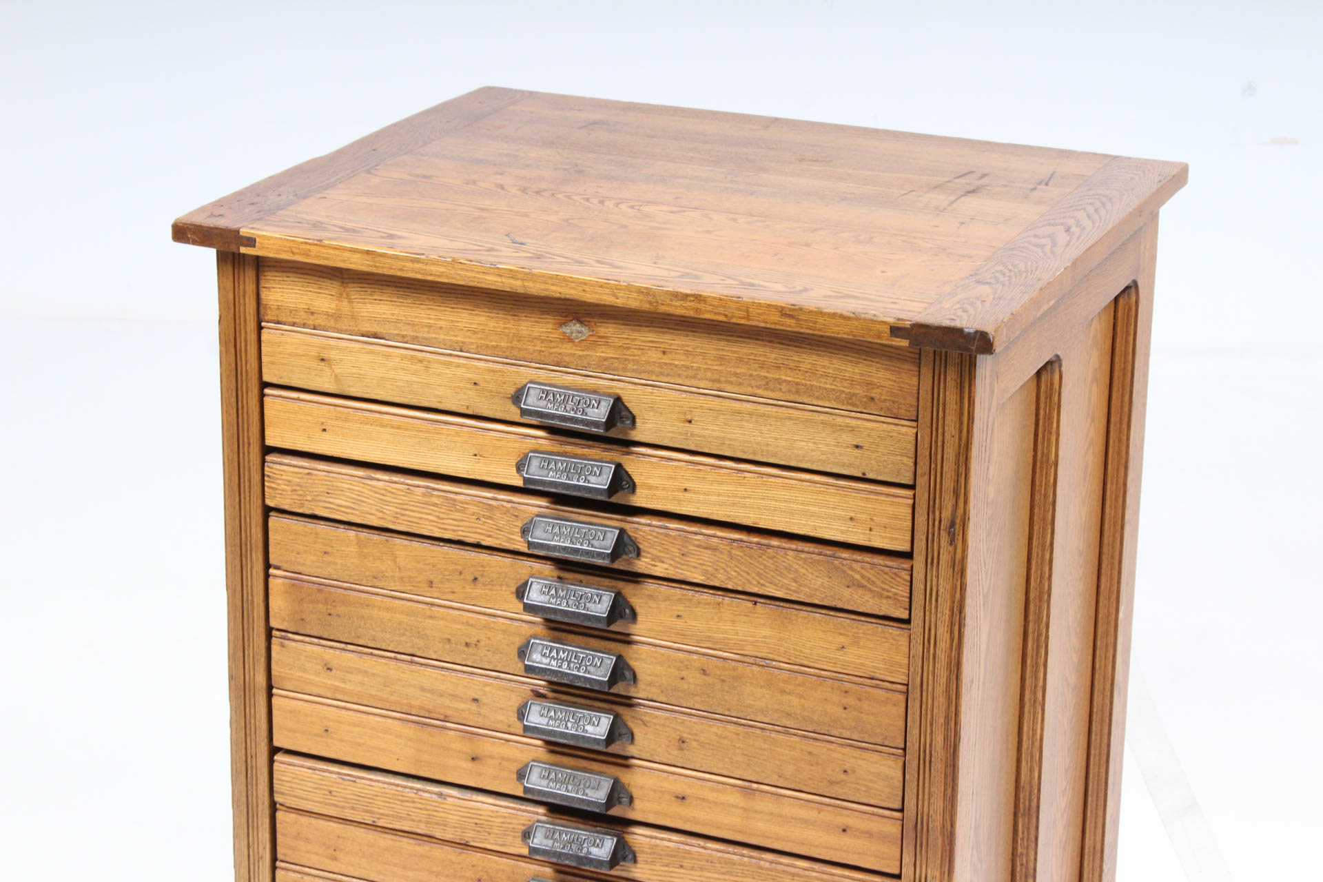 Antique Printer's Cabinet