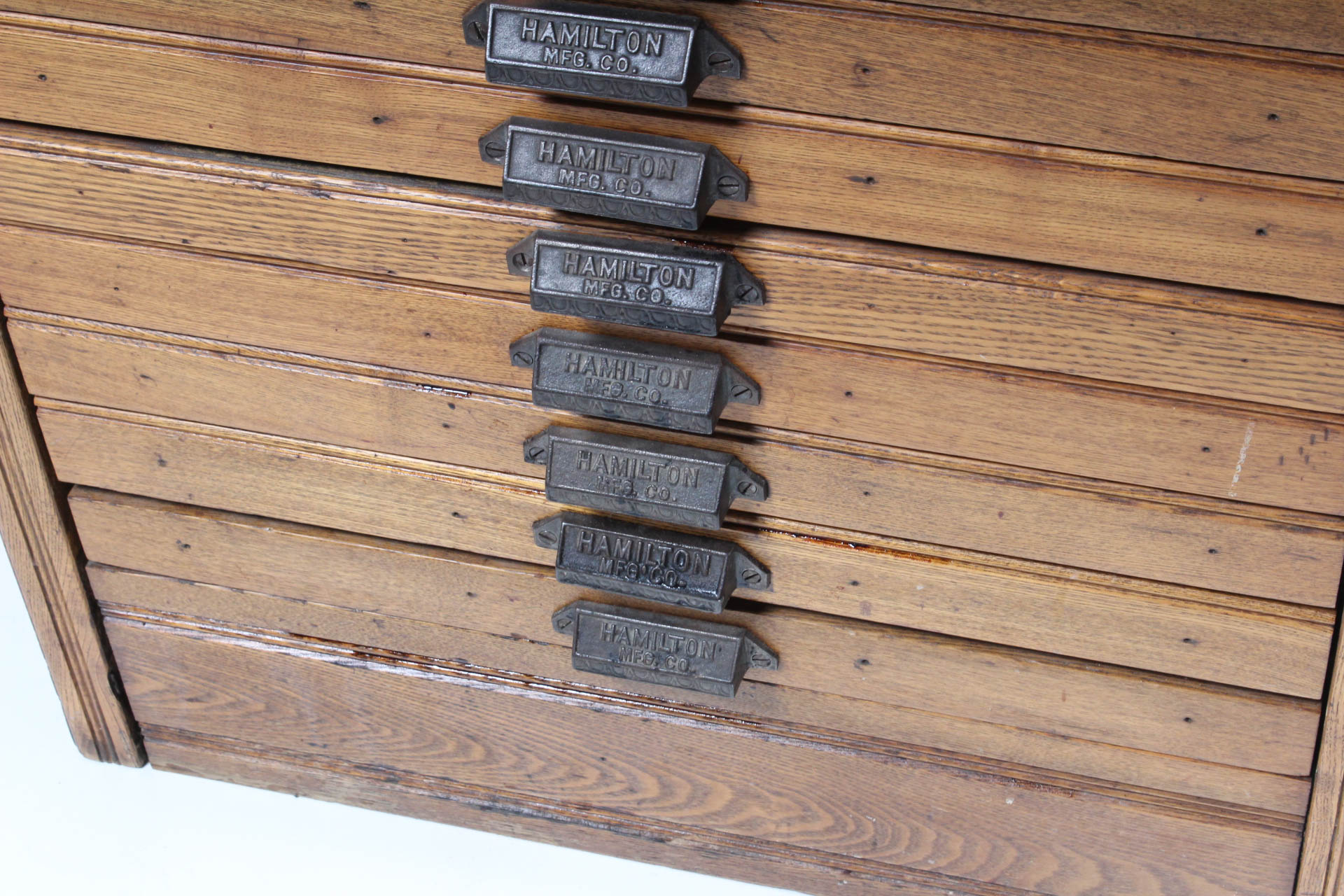 Antique Printer's Cabinet