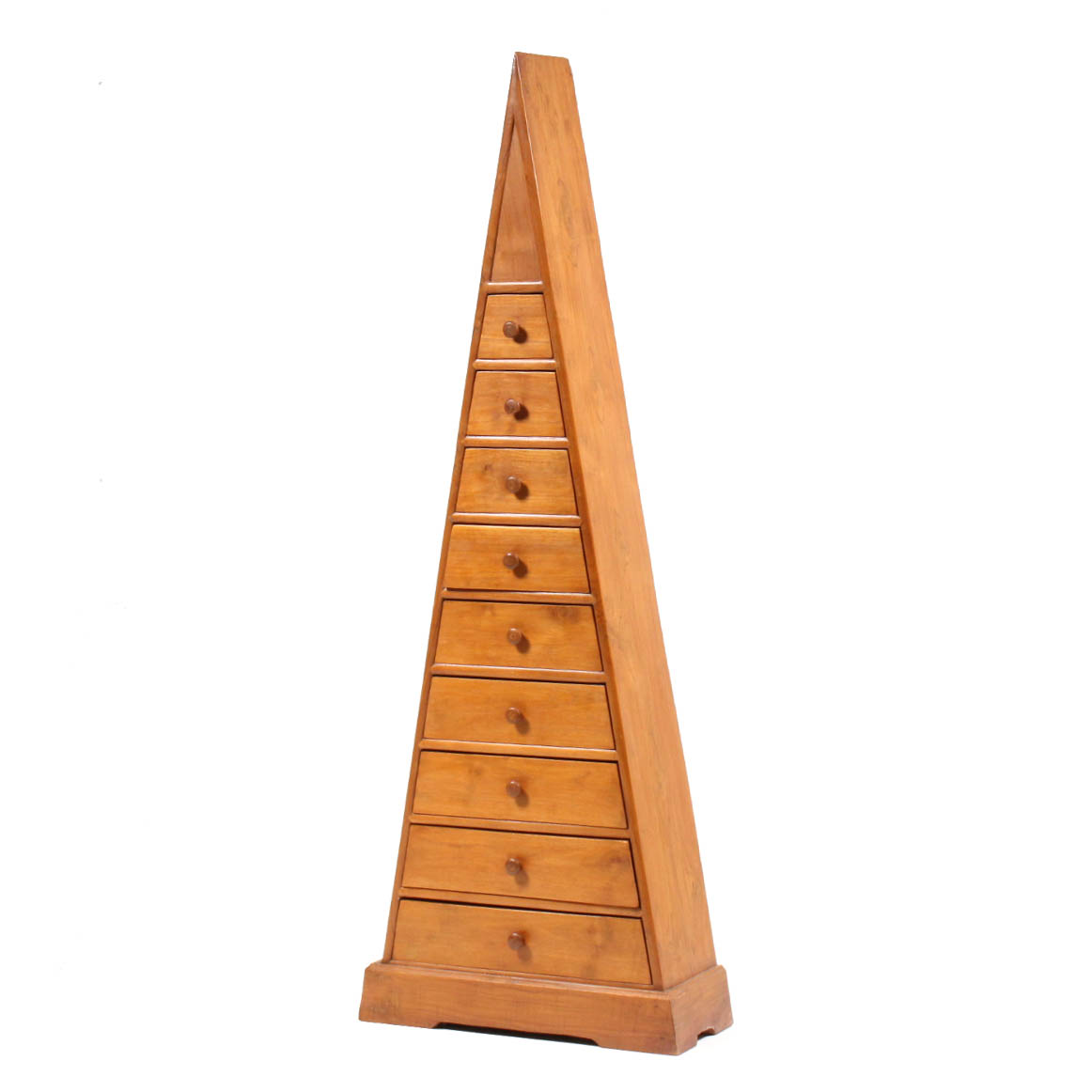 Triangular Pine Cabinet