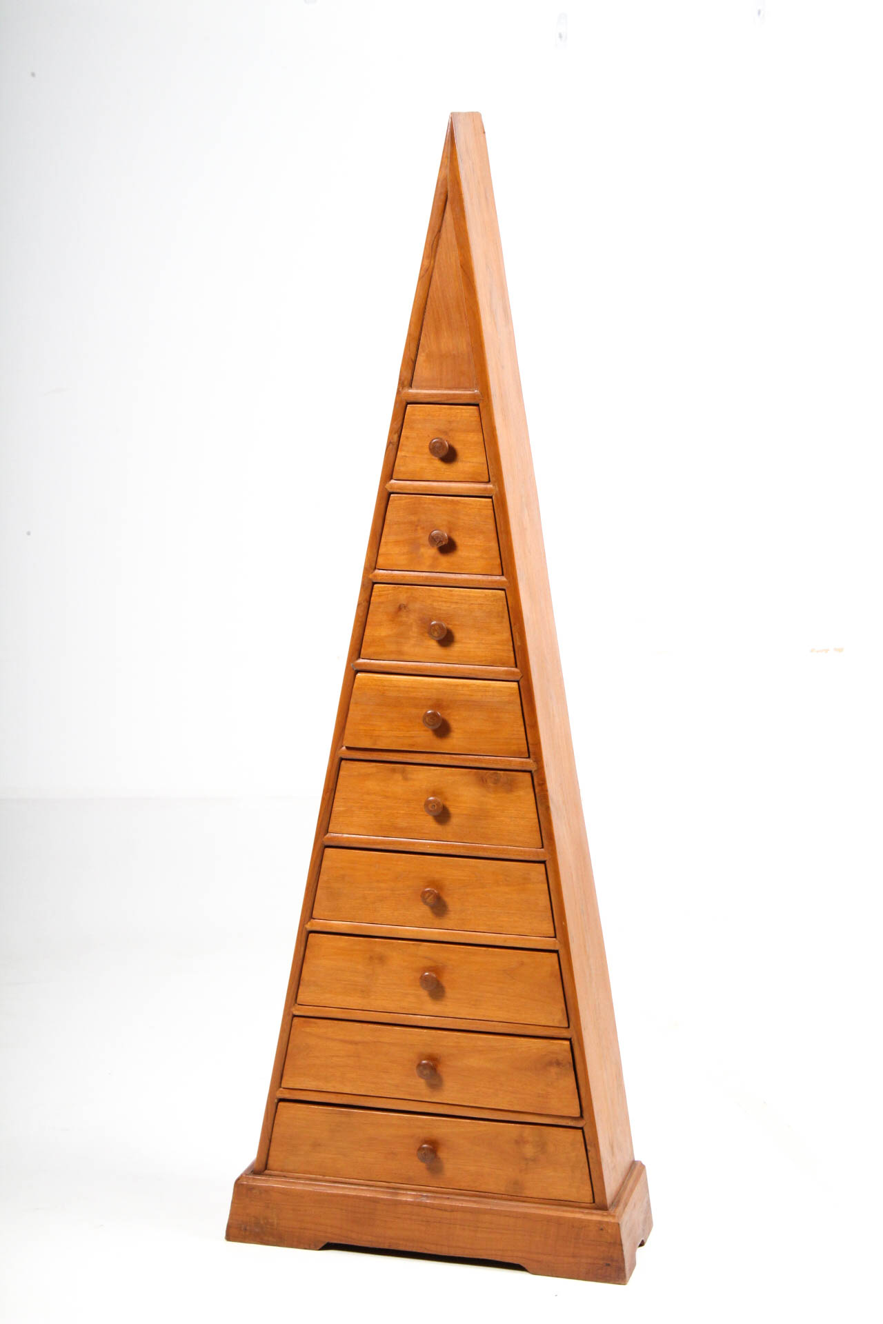 Triangular Pine Cabinet