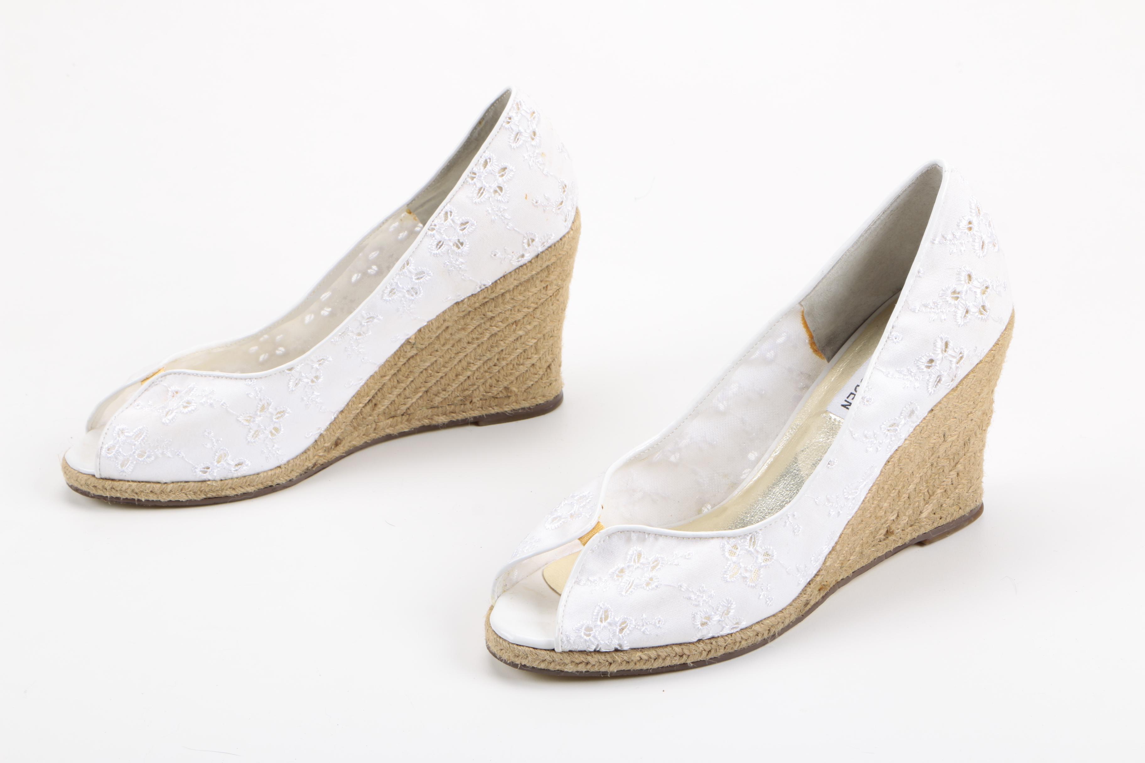 Stuart Weitzman Fur Boots and Steve Madden Wedges