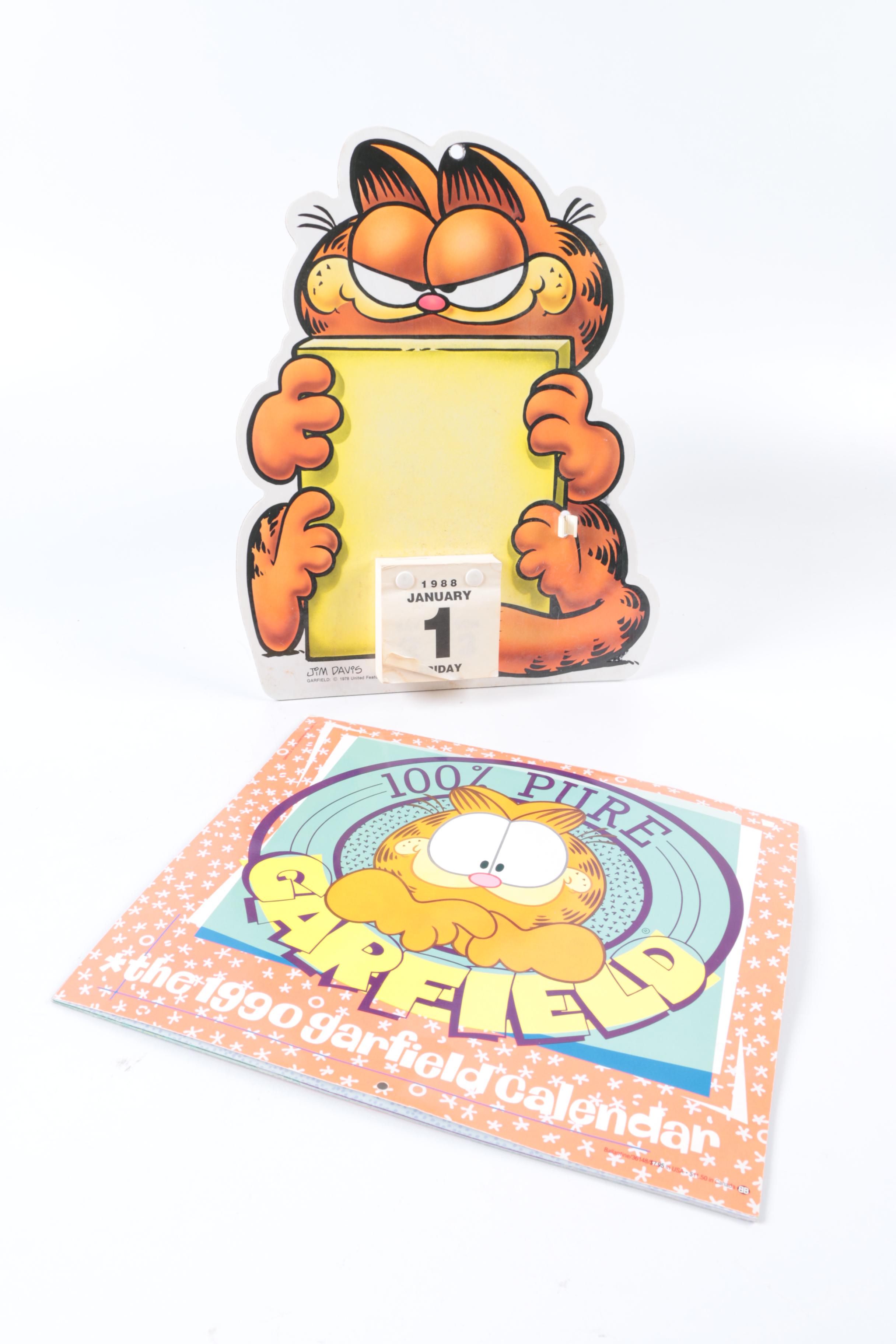 Assortment of Garfield Memorabilia