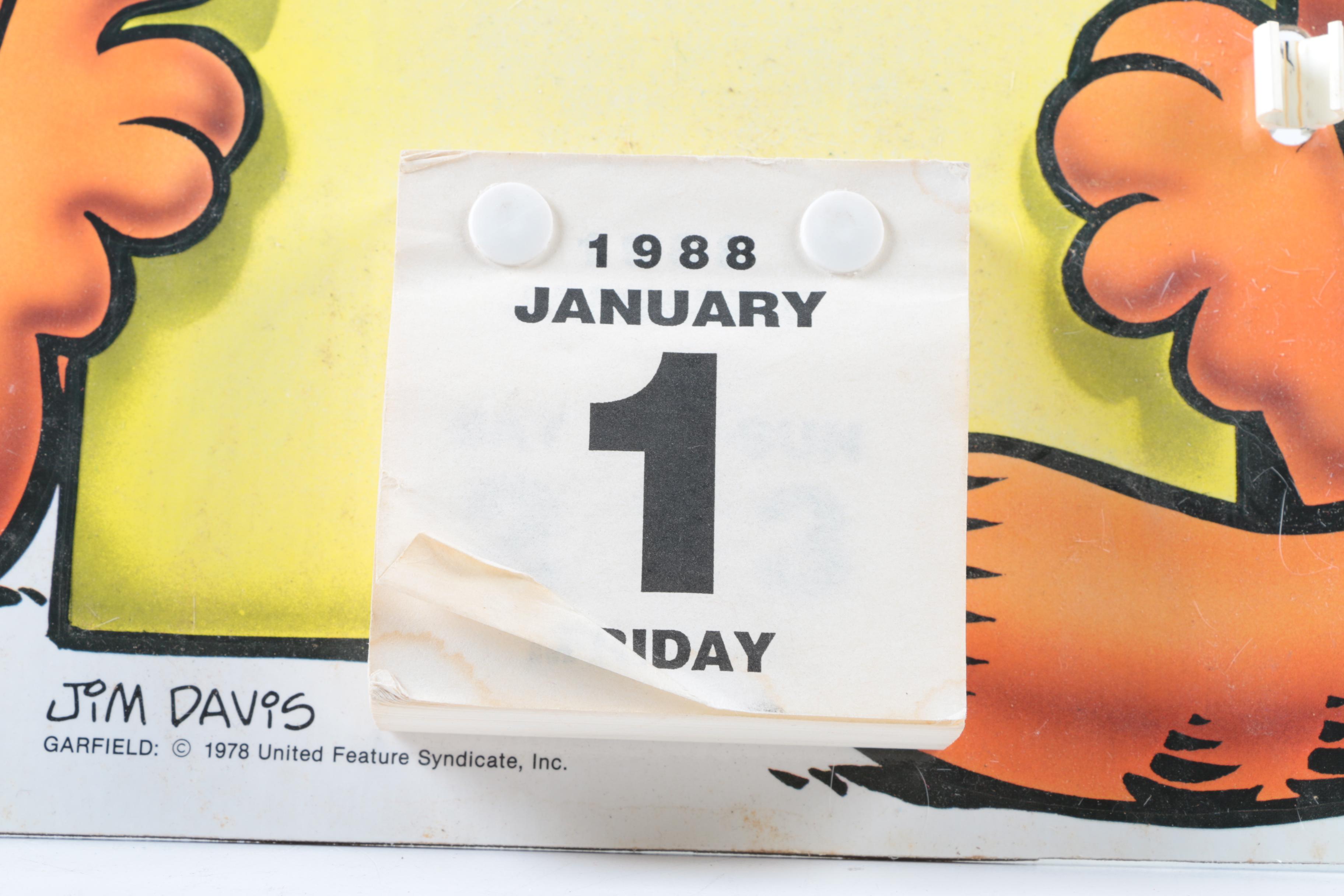 Assortment of Garfield Memorabilia