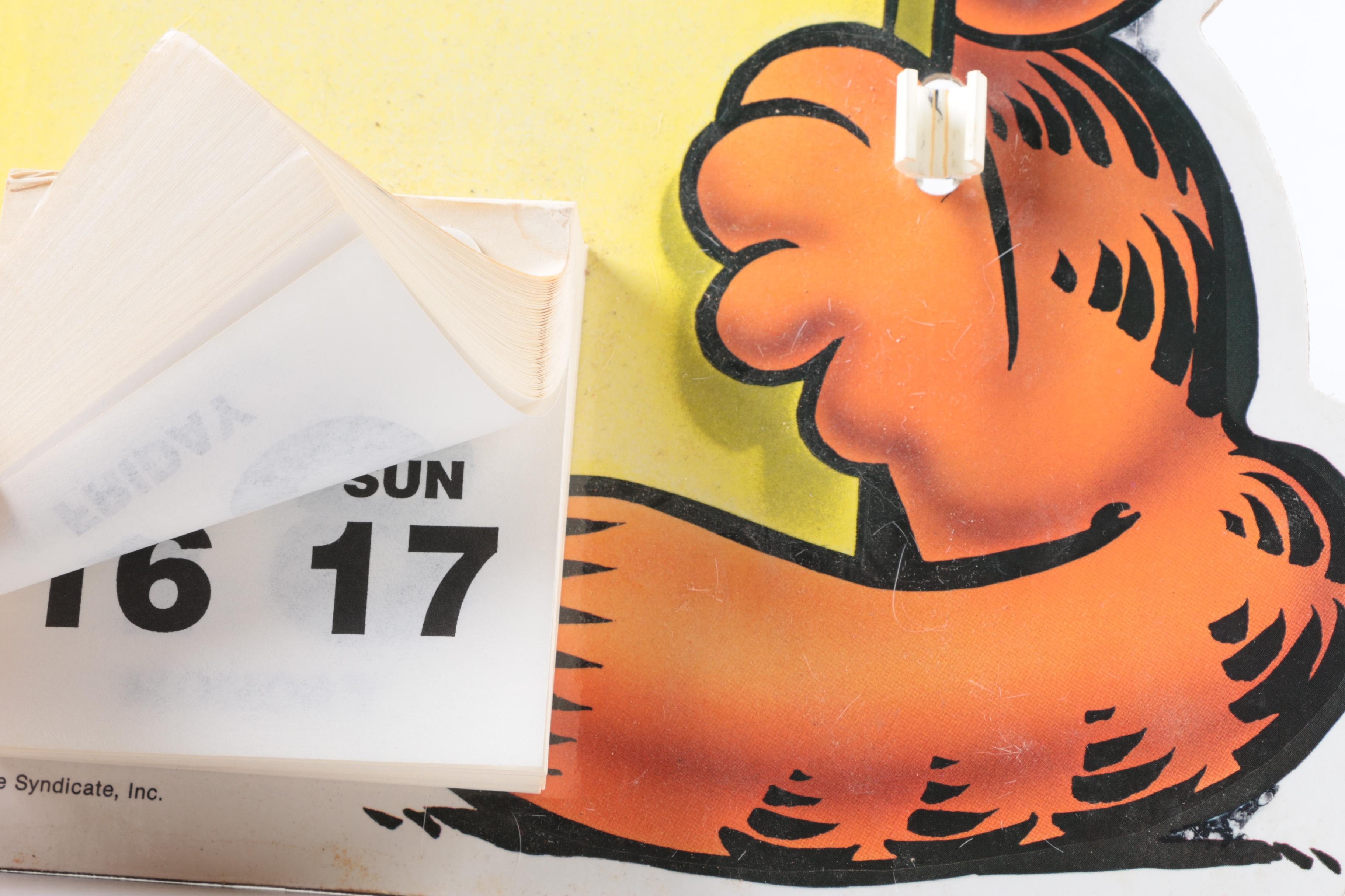 Assortment of Garfield Memorabilia