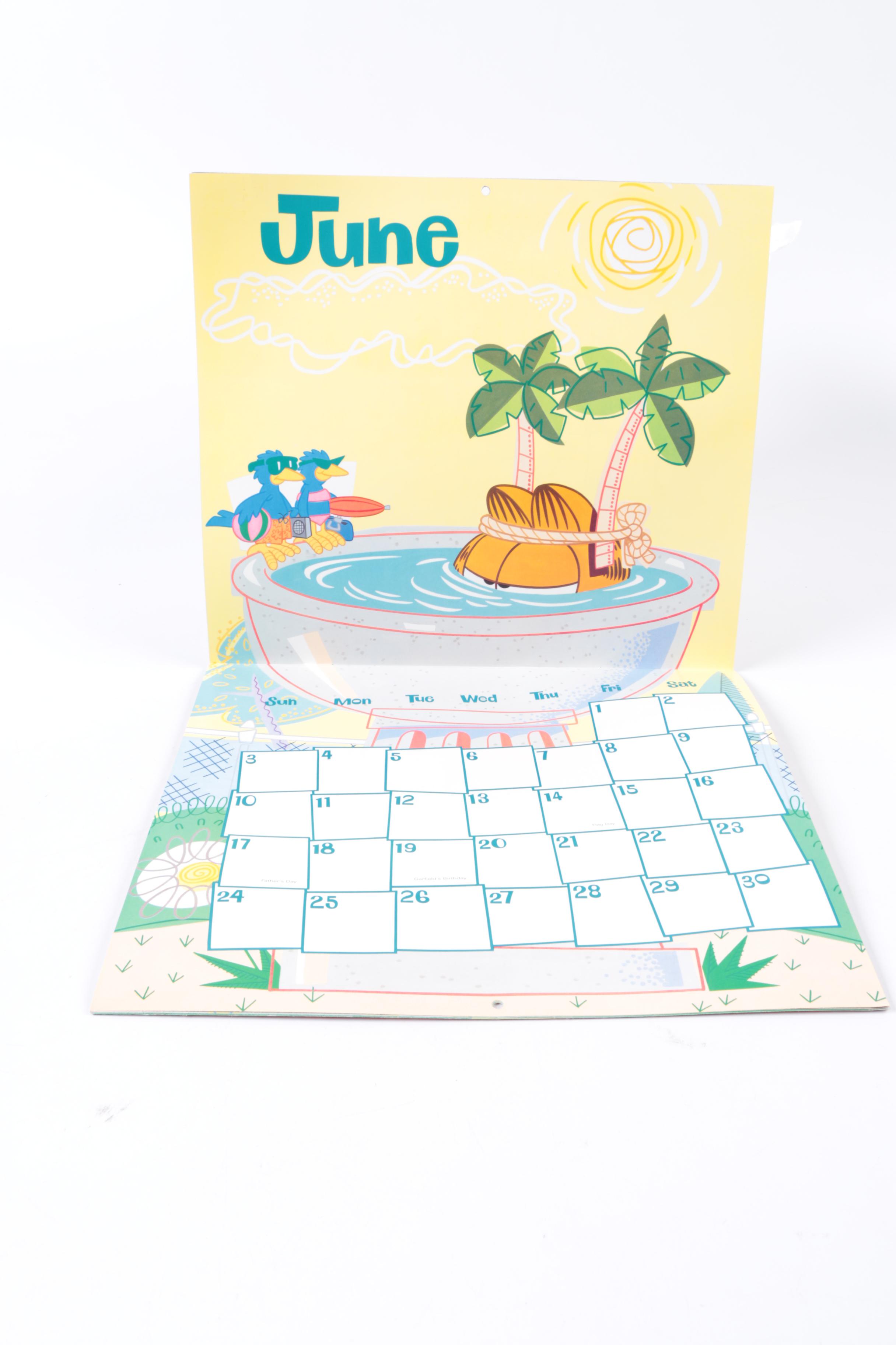 Assortment of Garfield Memorabilia