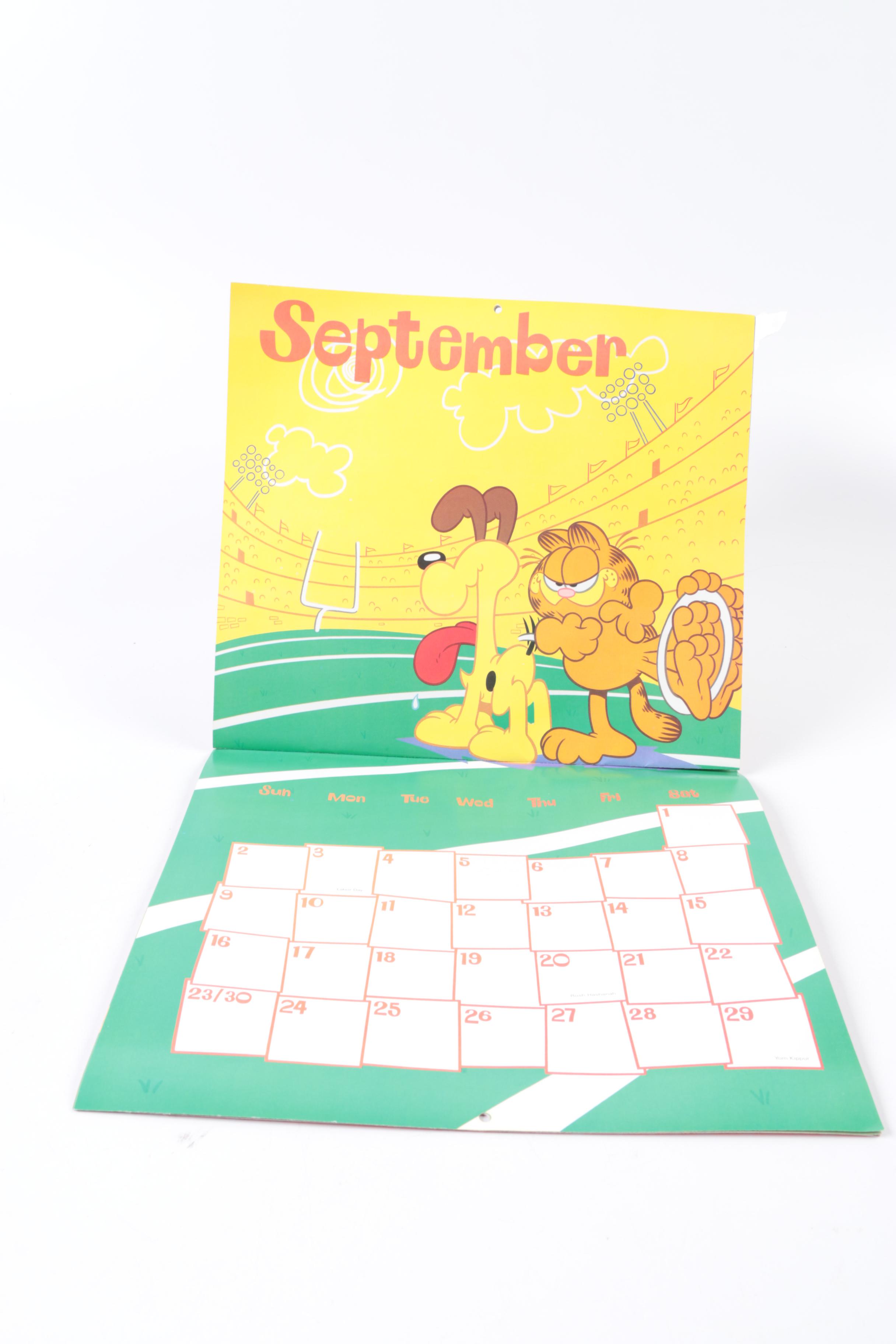 Assortment of Garfield Memorabilia