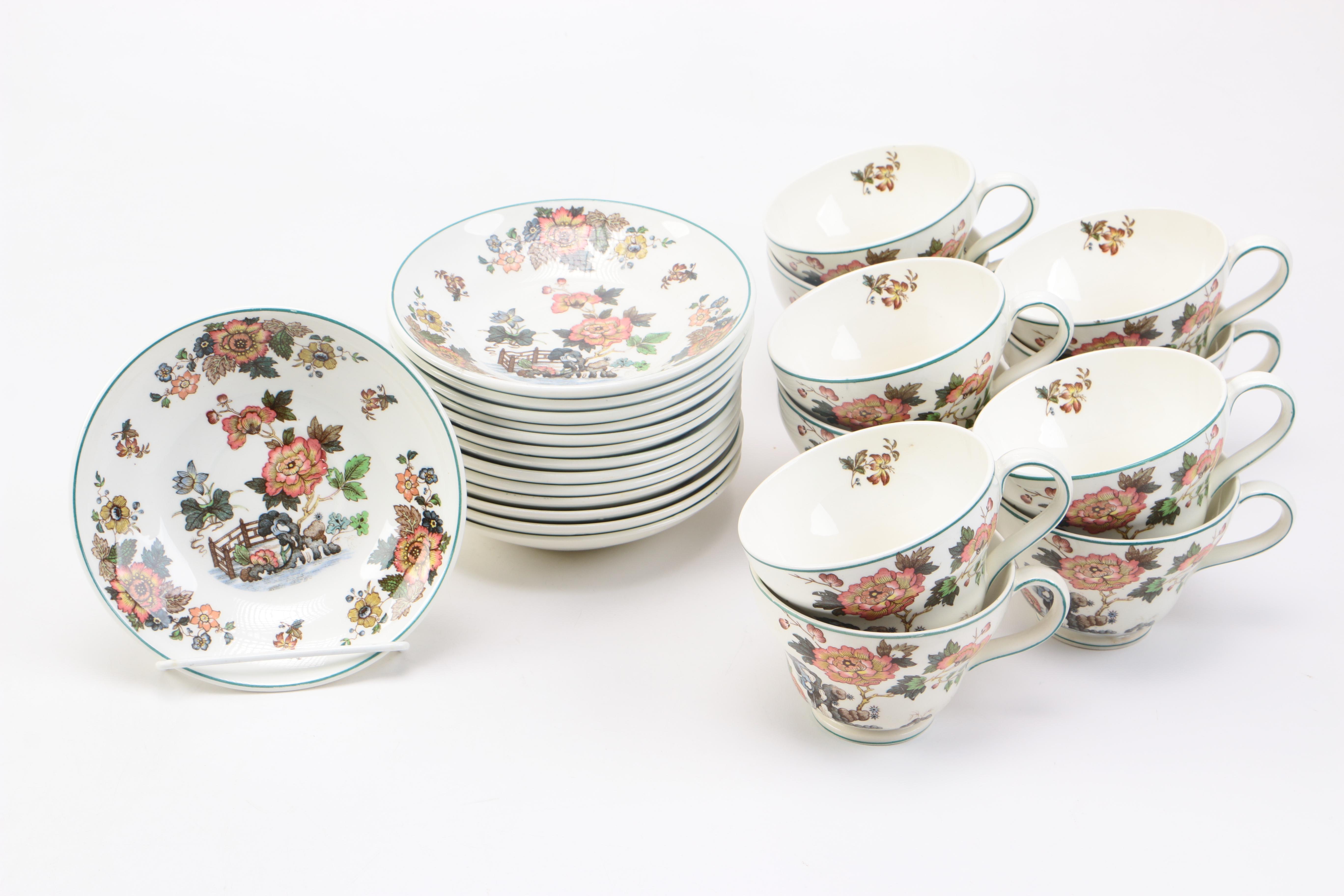 Wedgwood "Eastern Flowers" Tableware