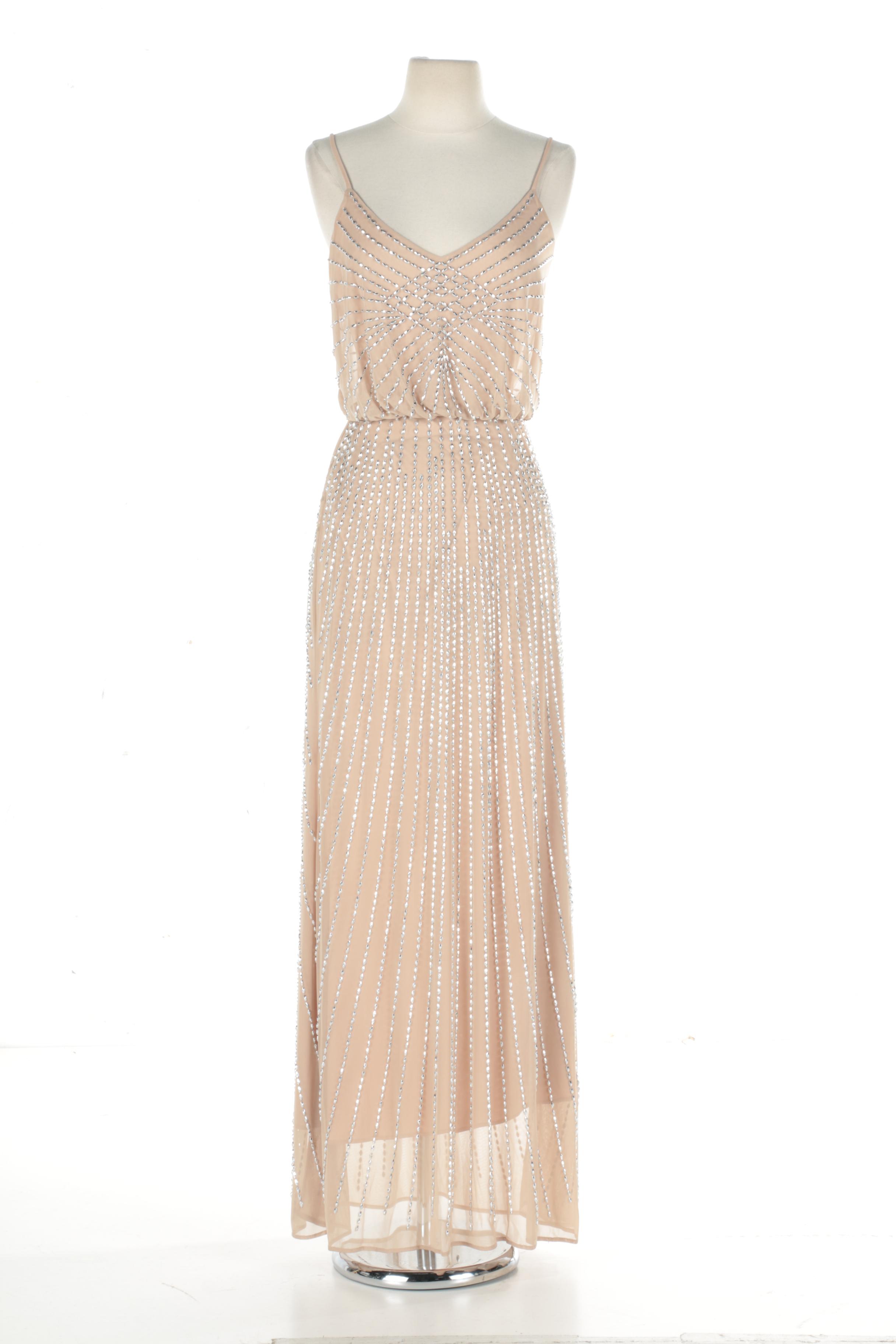 Embellished Evening Gown and Dress