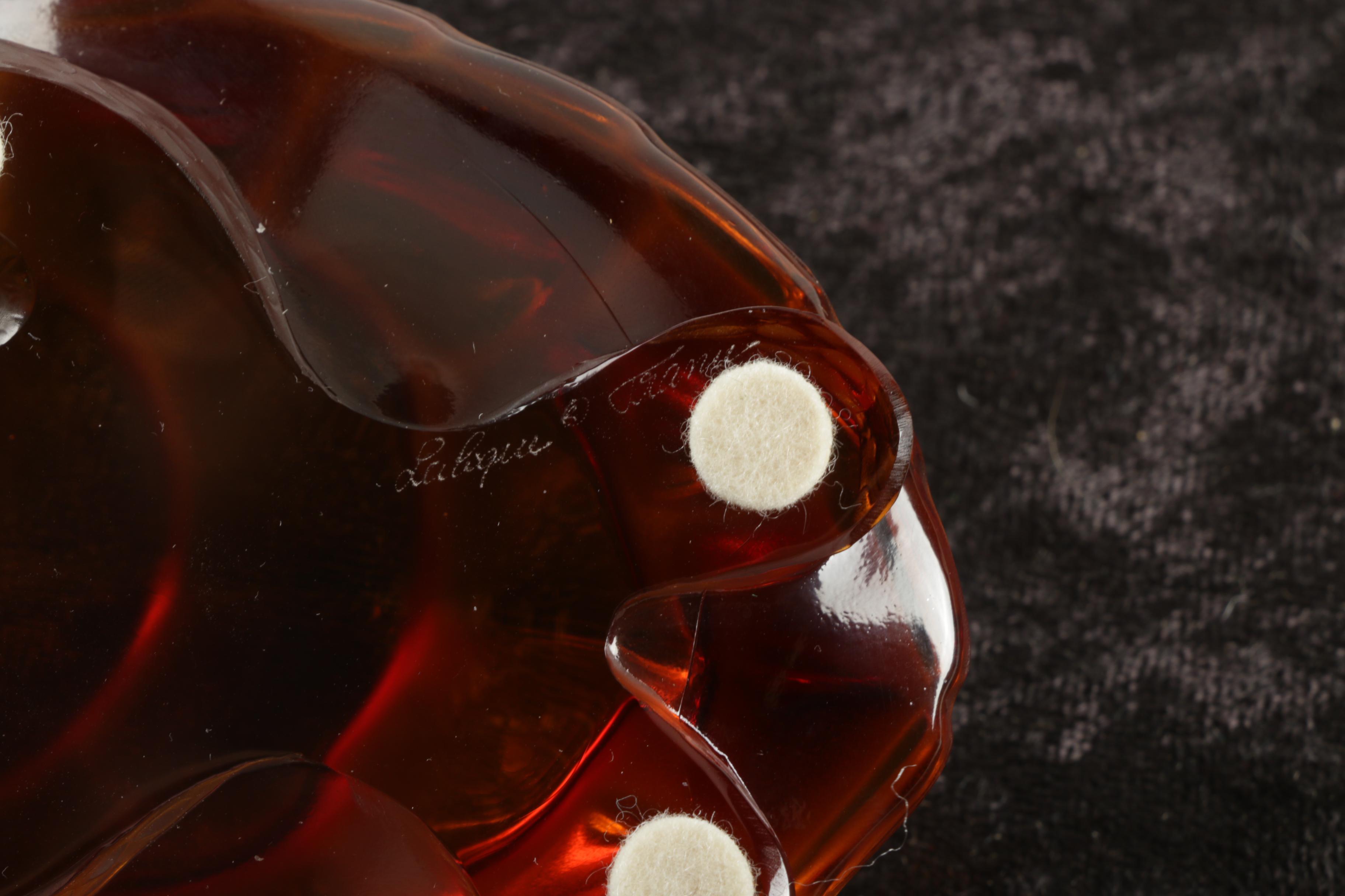 Lalique Crystal Turtle