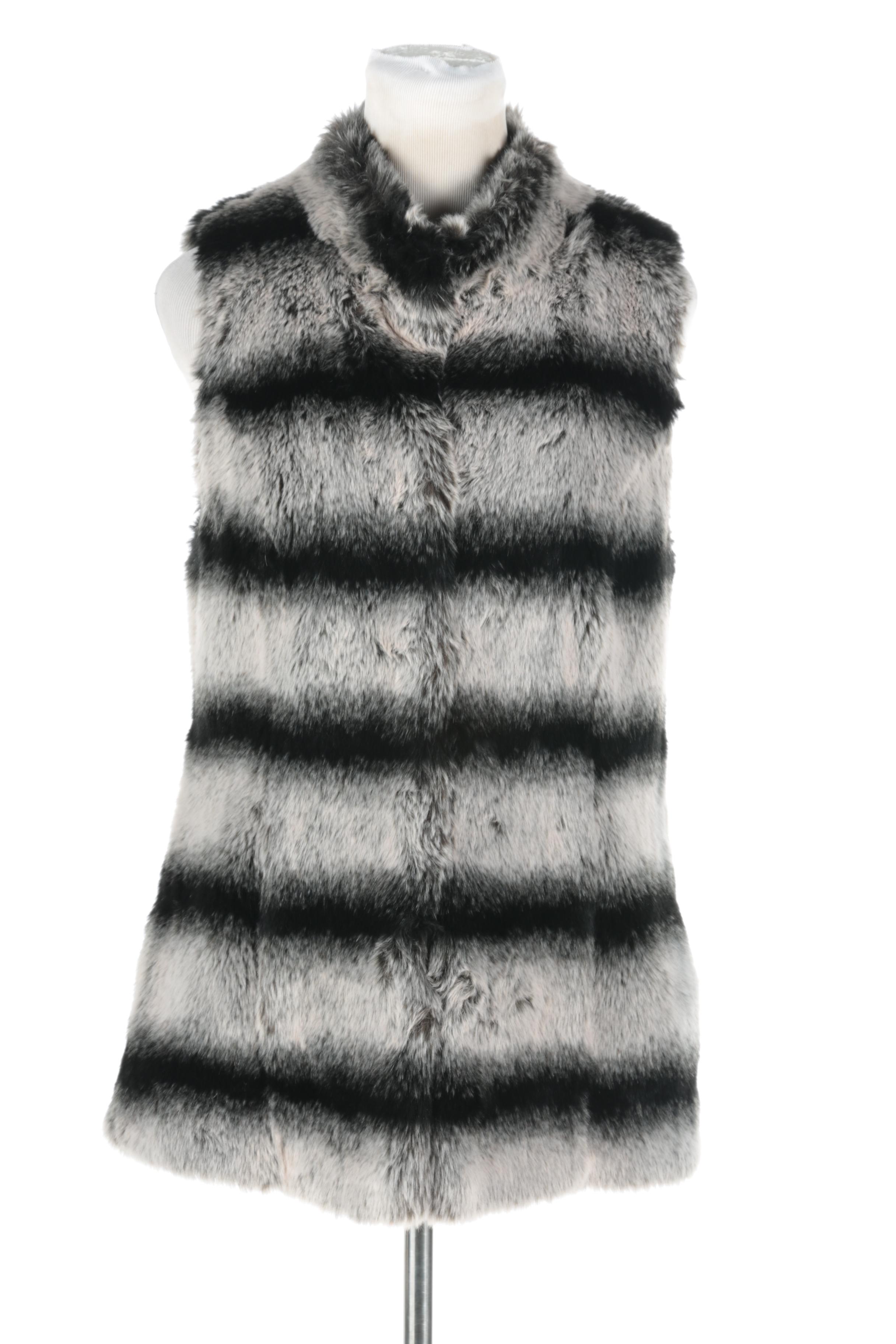 Rachel Zoe and Dennis Basso Women's Faux Fur Vests