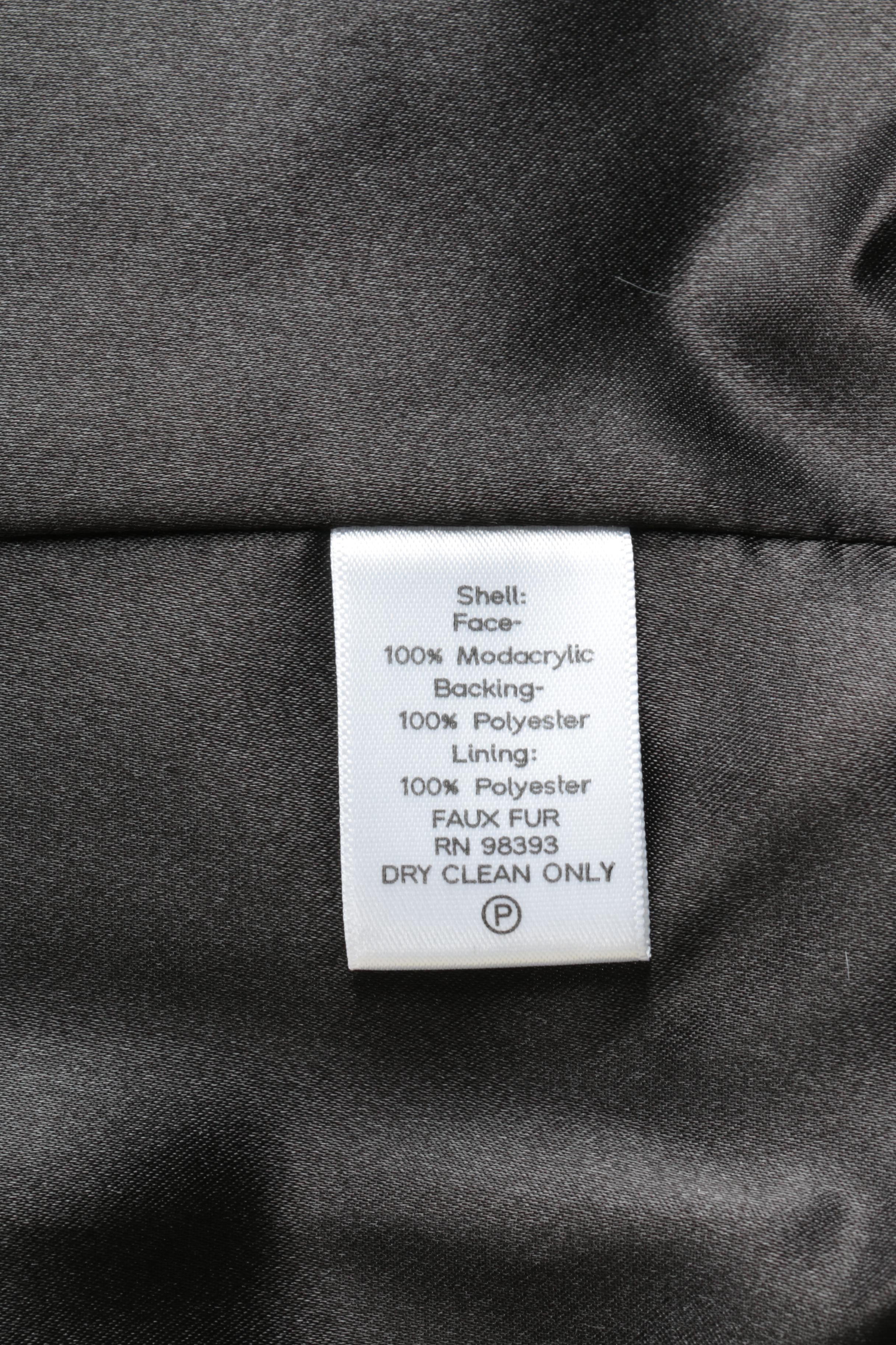 Rachel Zoe and Dennis Basso Women's Faux Fur Vests