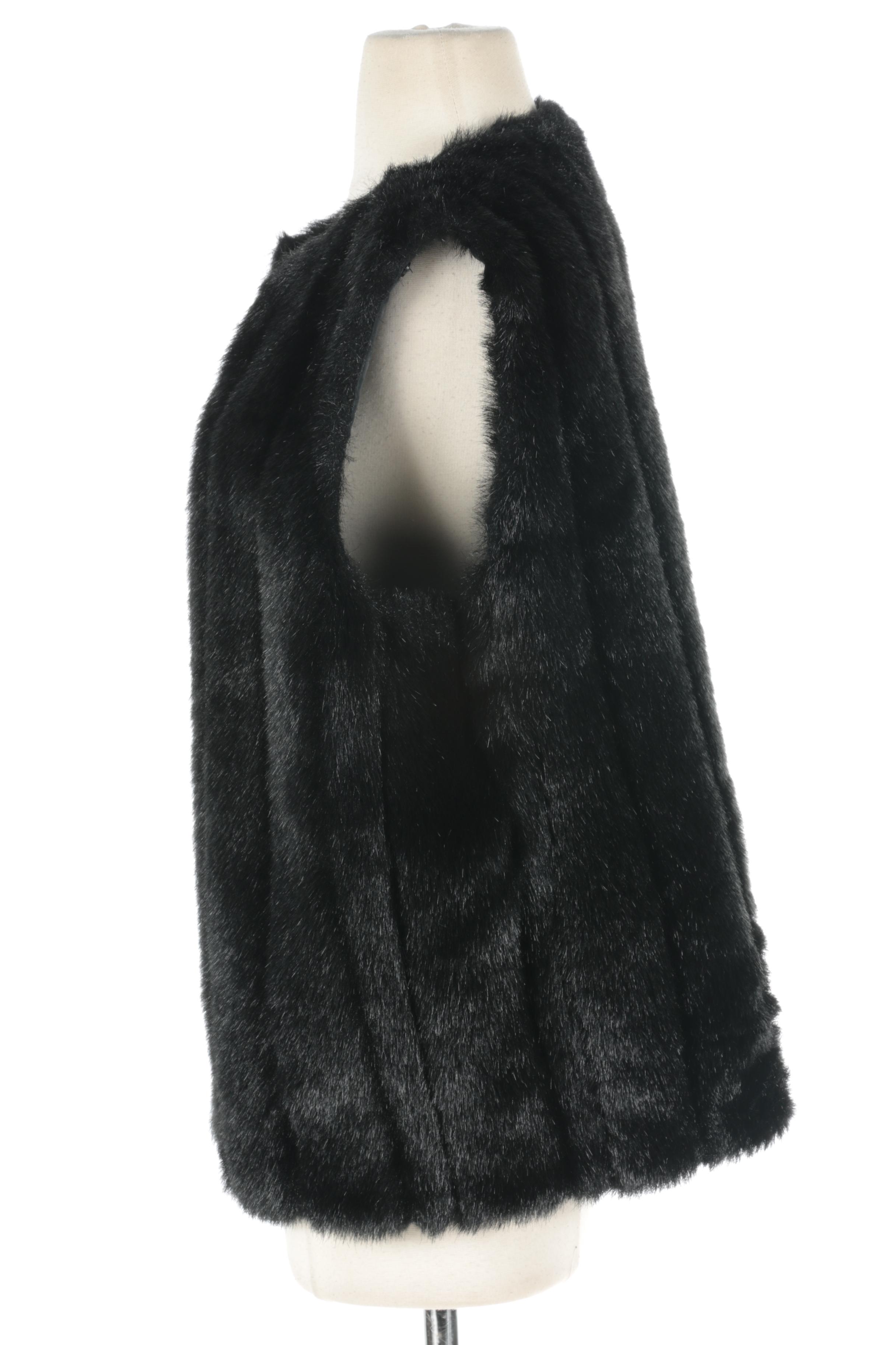 Rachel Zoe and Dennis Basso Women's Faux Fur Vests