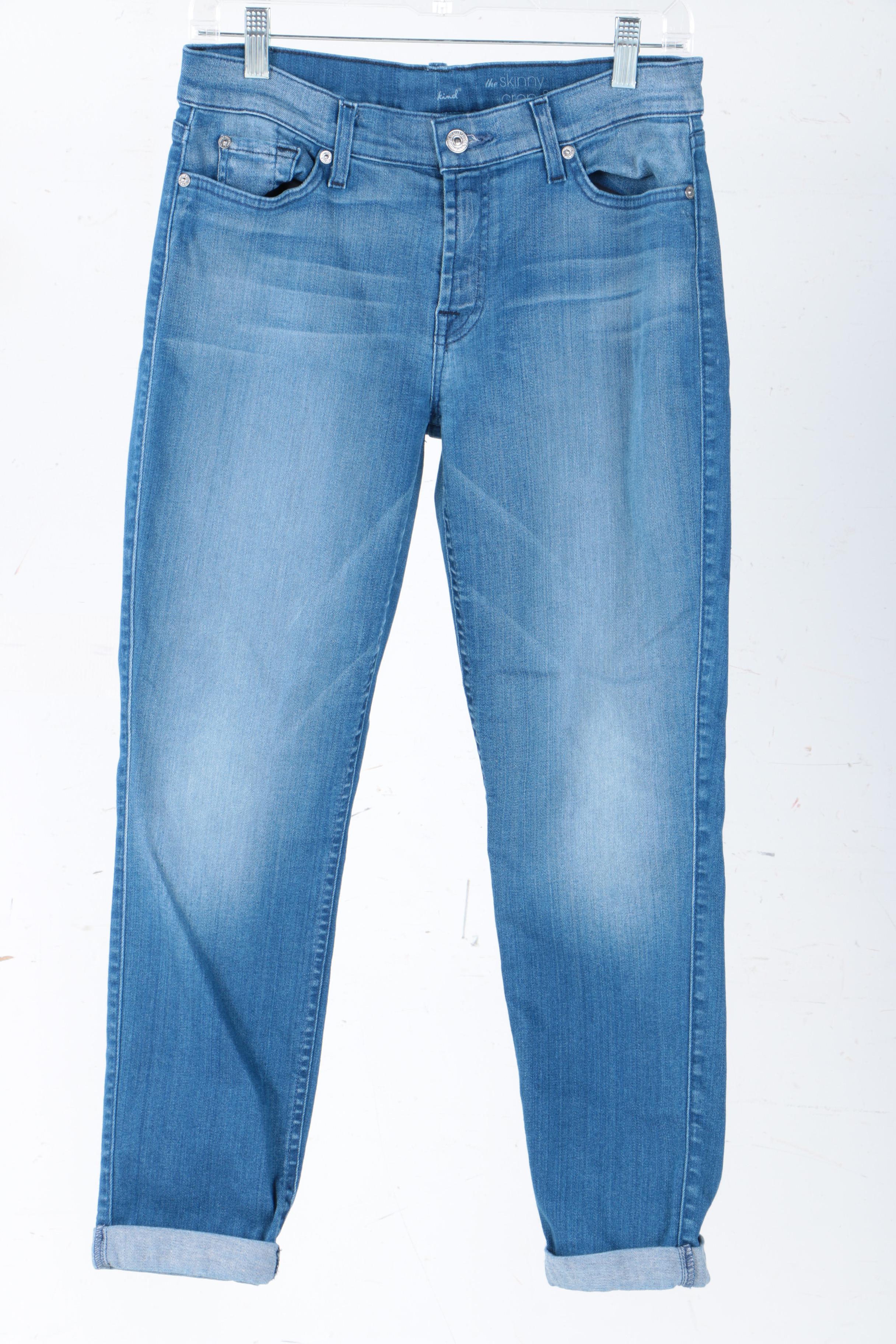 Assortment of Womens Jeans Including 7 for All Mankind