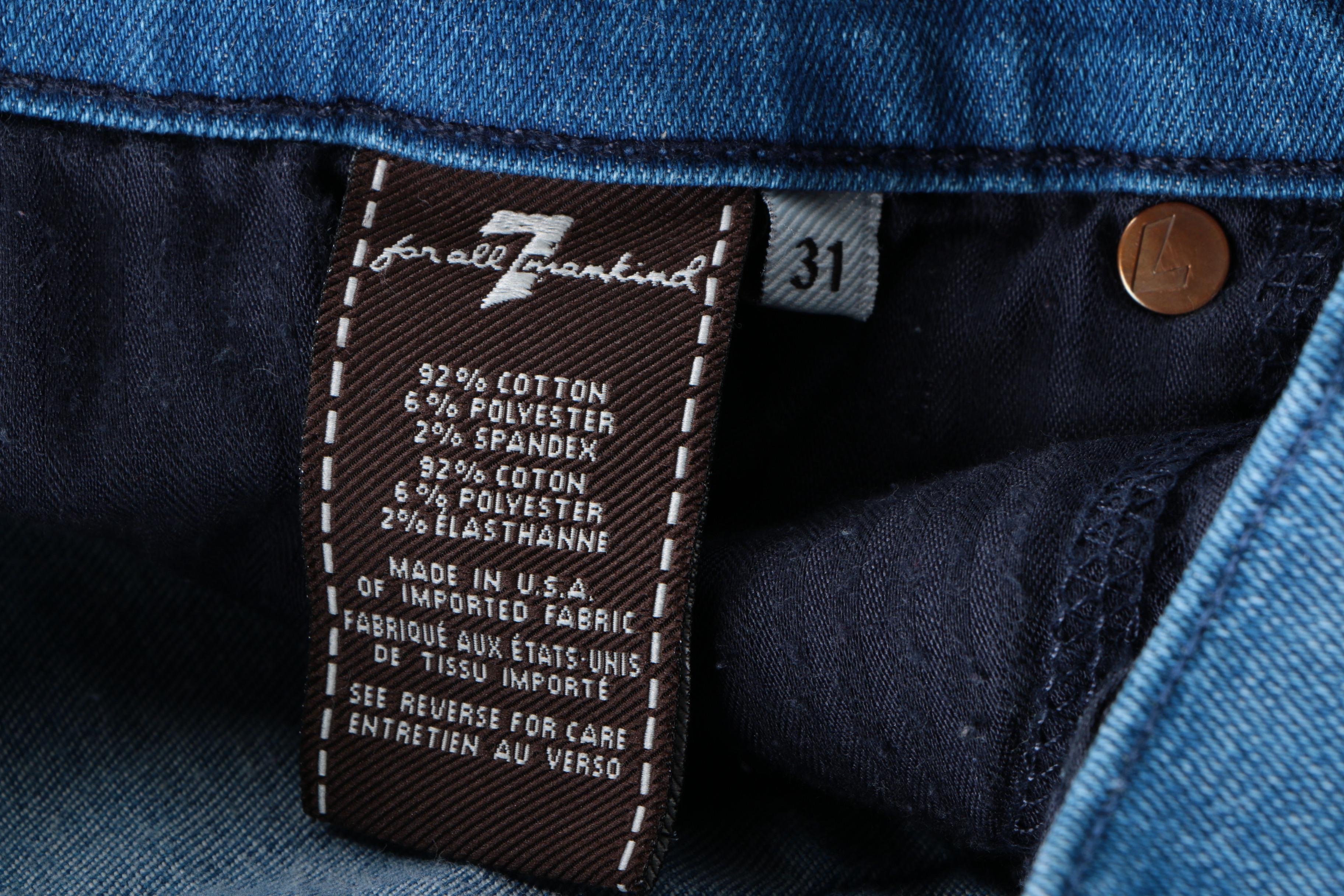 Assortment of Womens Jeans Including 7 for All Mankind