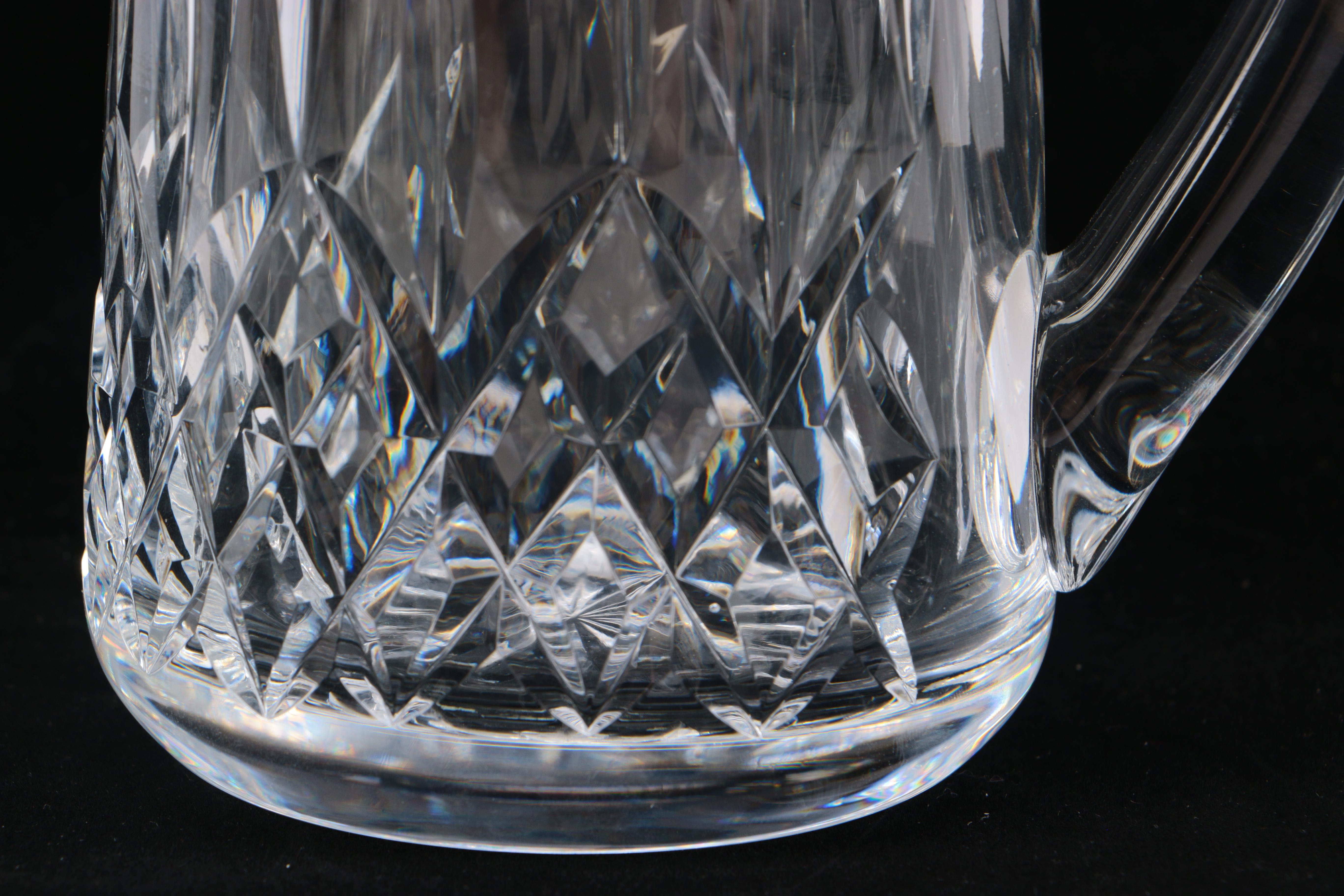 Waterford Crystal "Lismore" Pitcher