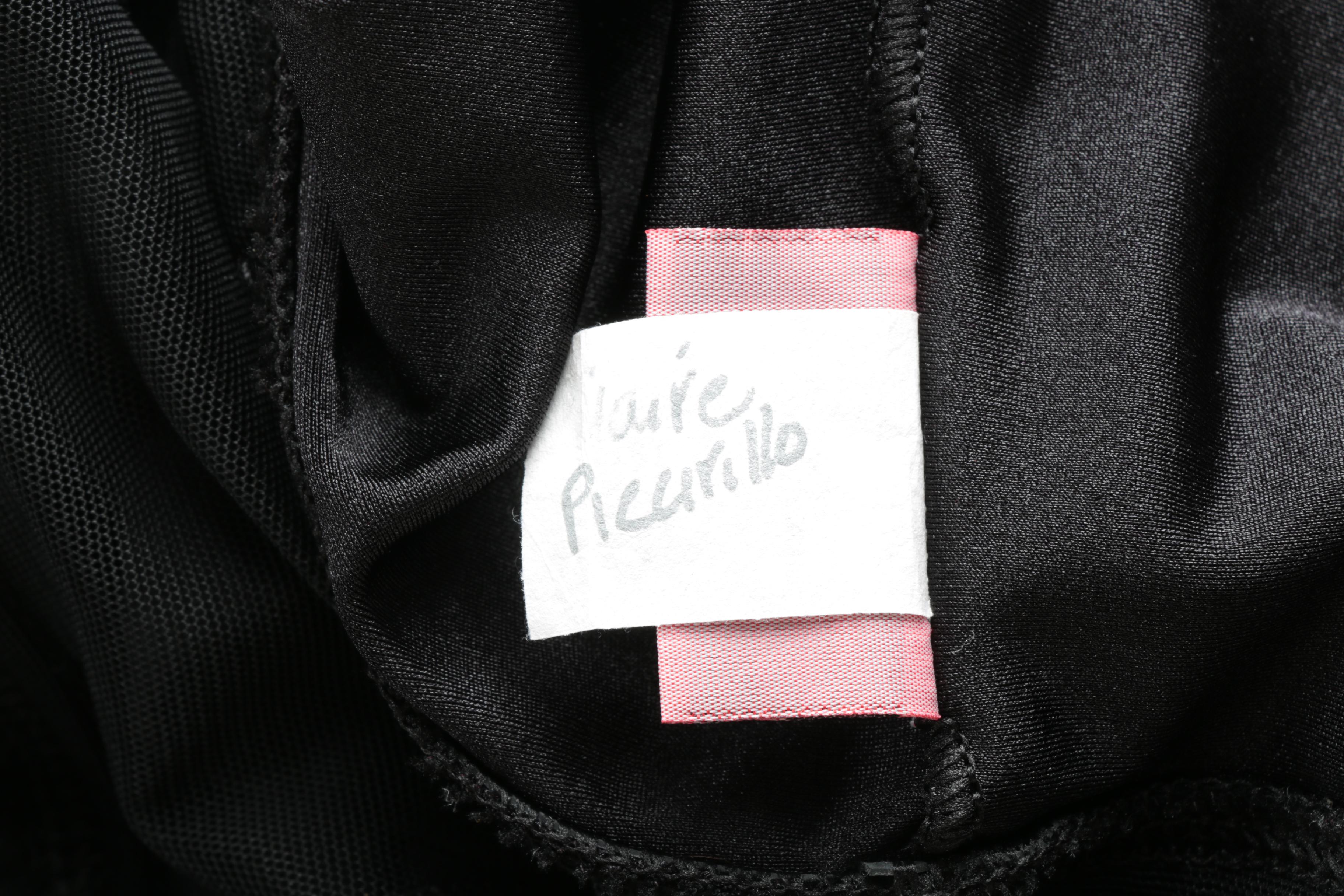 Black Bodysuit Romper by Natalie Dance Wear