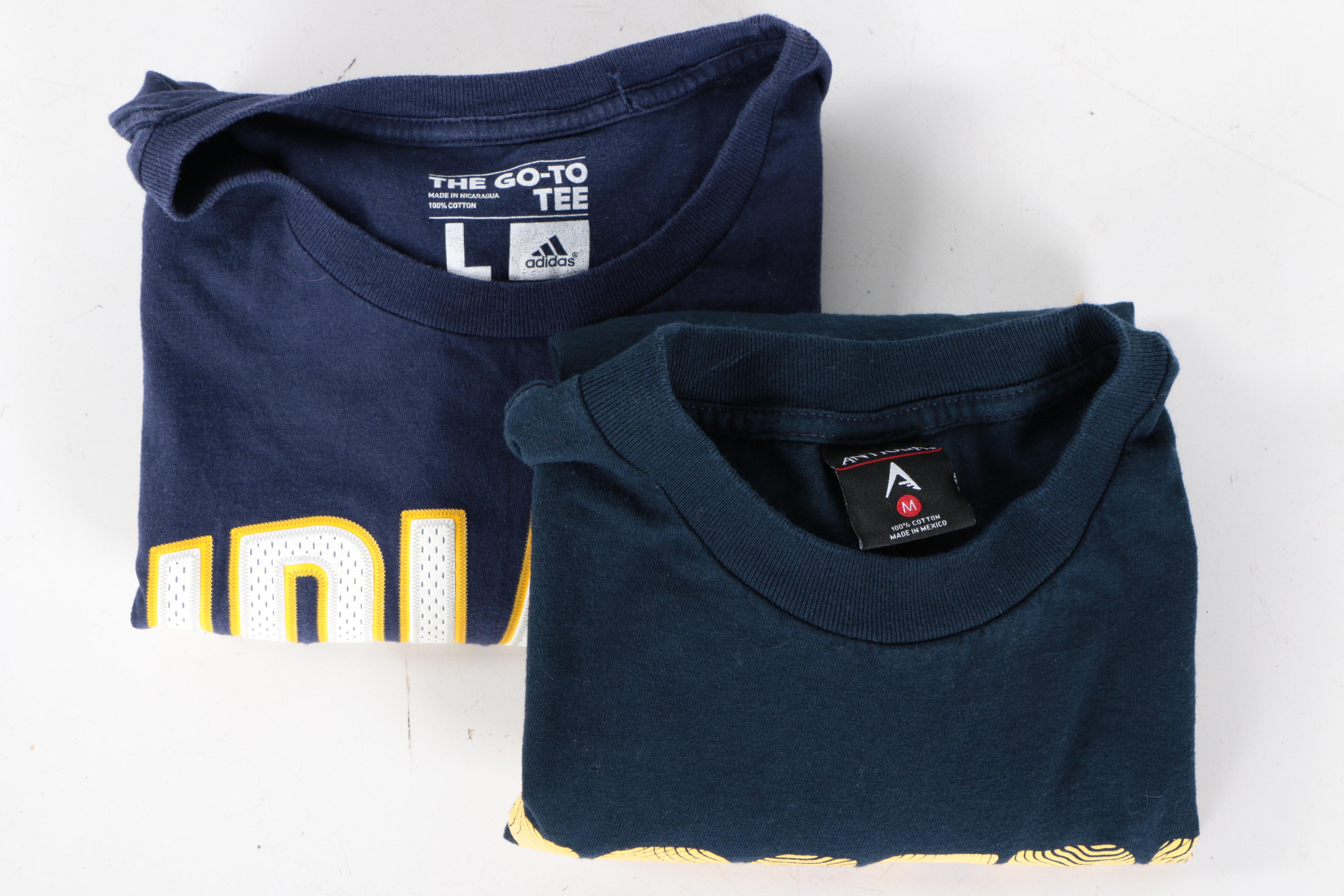 Assortment of Indiana Pacers Clothing and Accessories