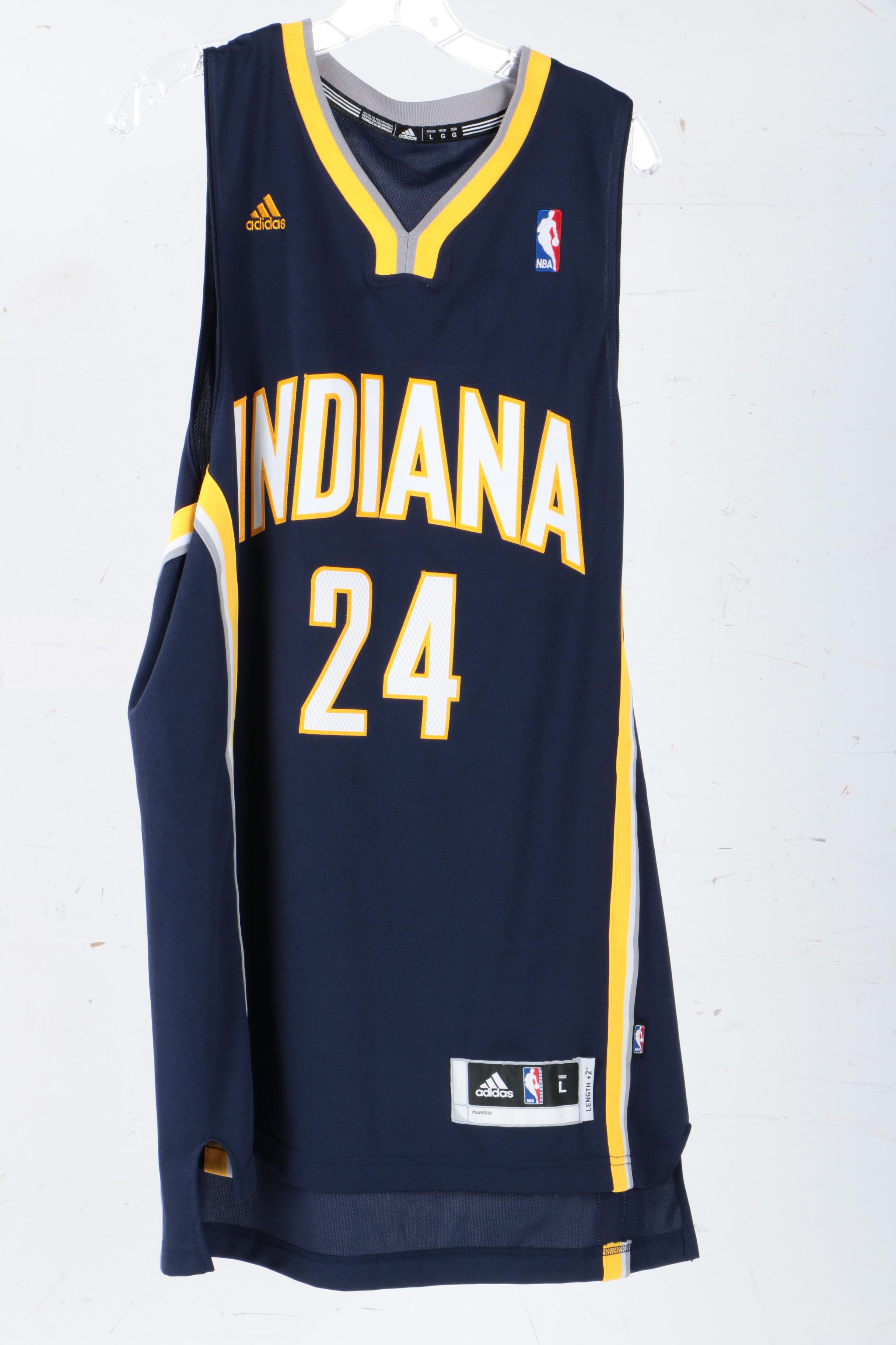 Assortment of Indiana Pacers Clothing and Accessories