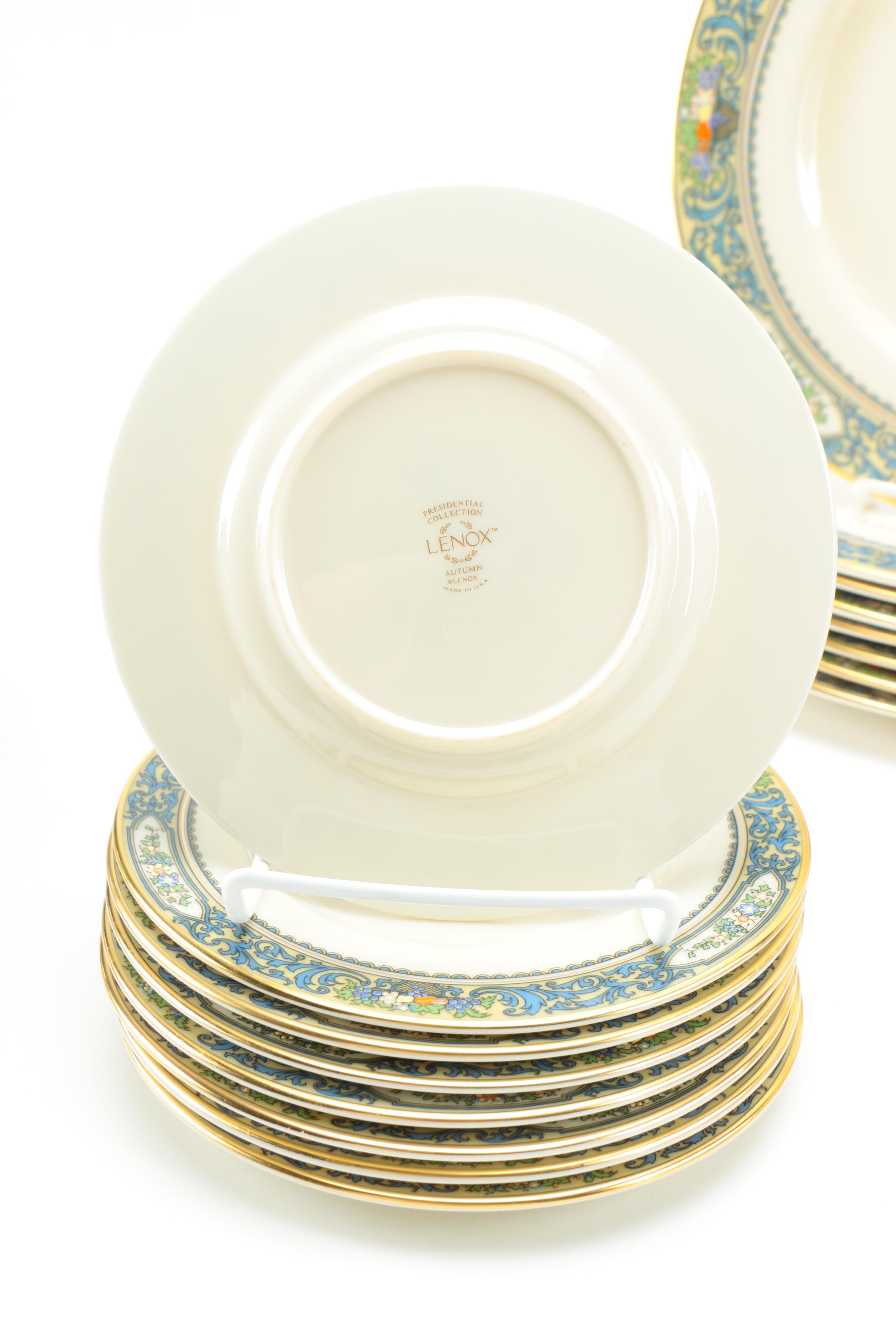 Lenox Presidential "Autumn" Bone China Tableware