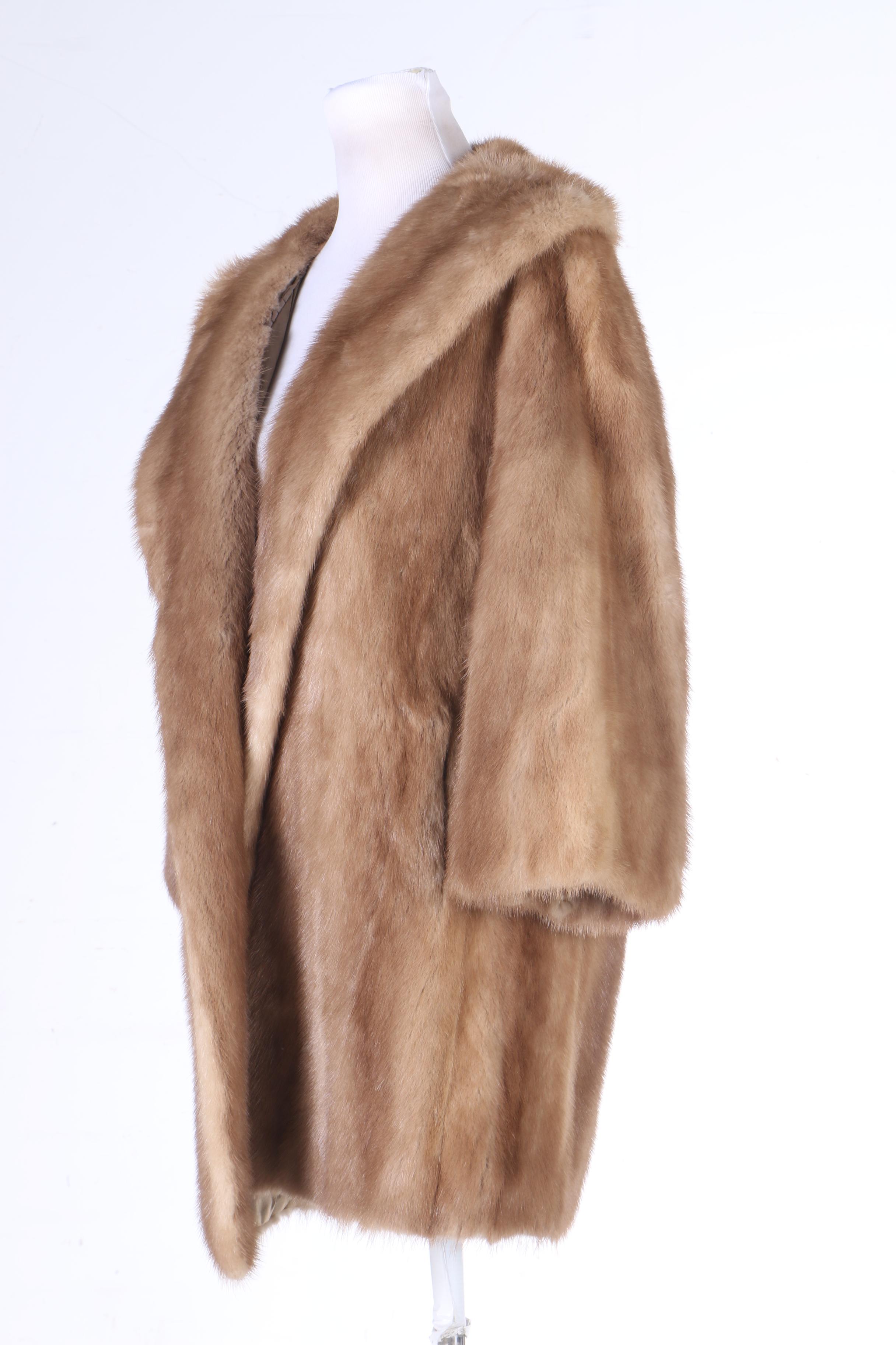 Vintage Mink Fur Coat