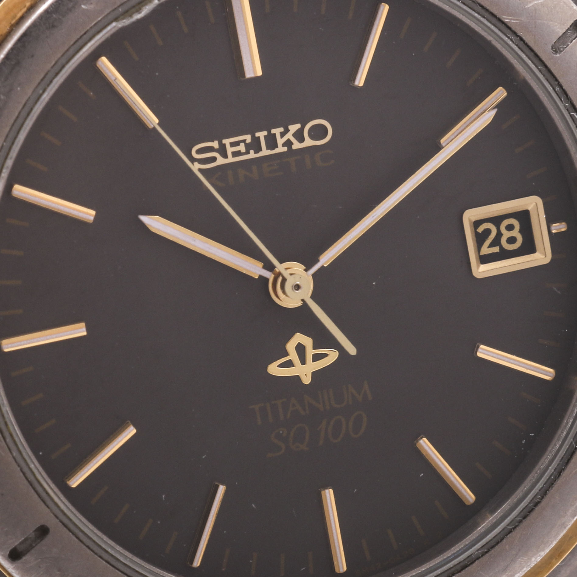 Assortment of Titanium, Steel and Gold Tone Seiko and Kenneth Cole Watches
