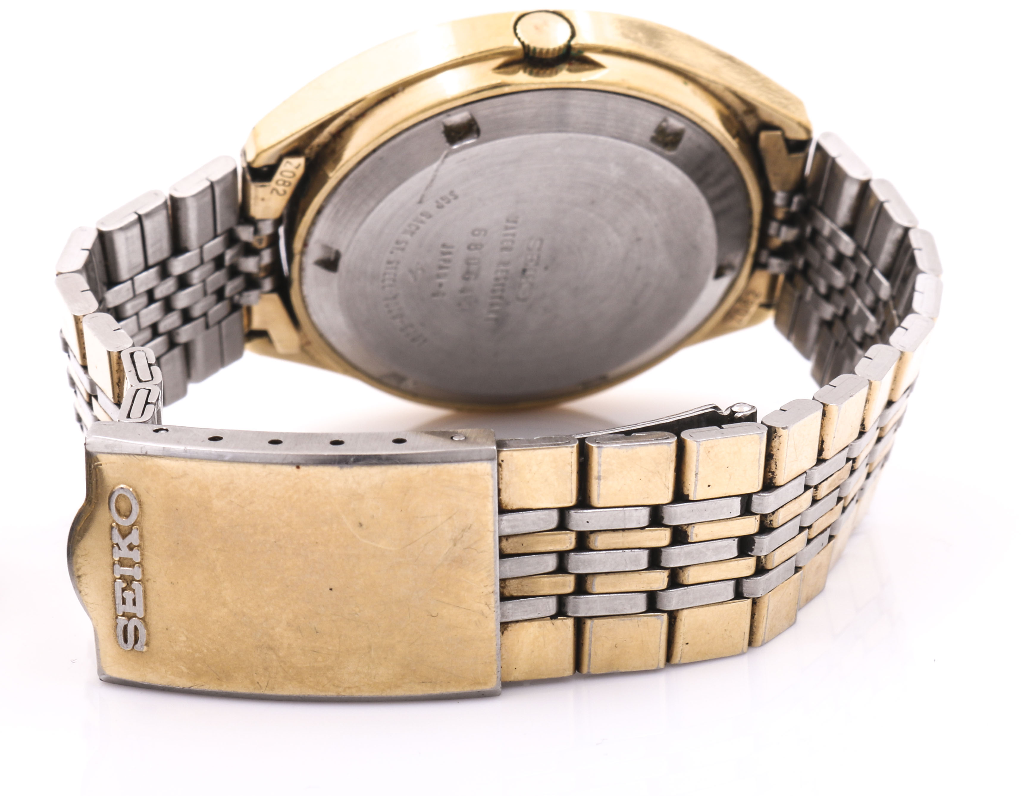 Assortment of Titanium, Steel and Gold Tone Seiko and Kenneth Cole Watches