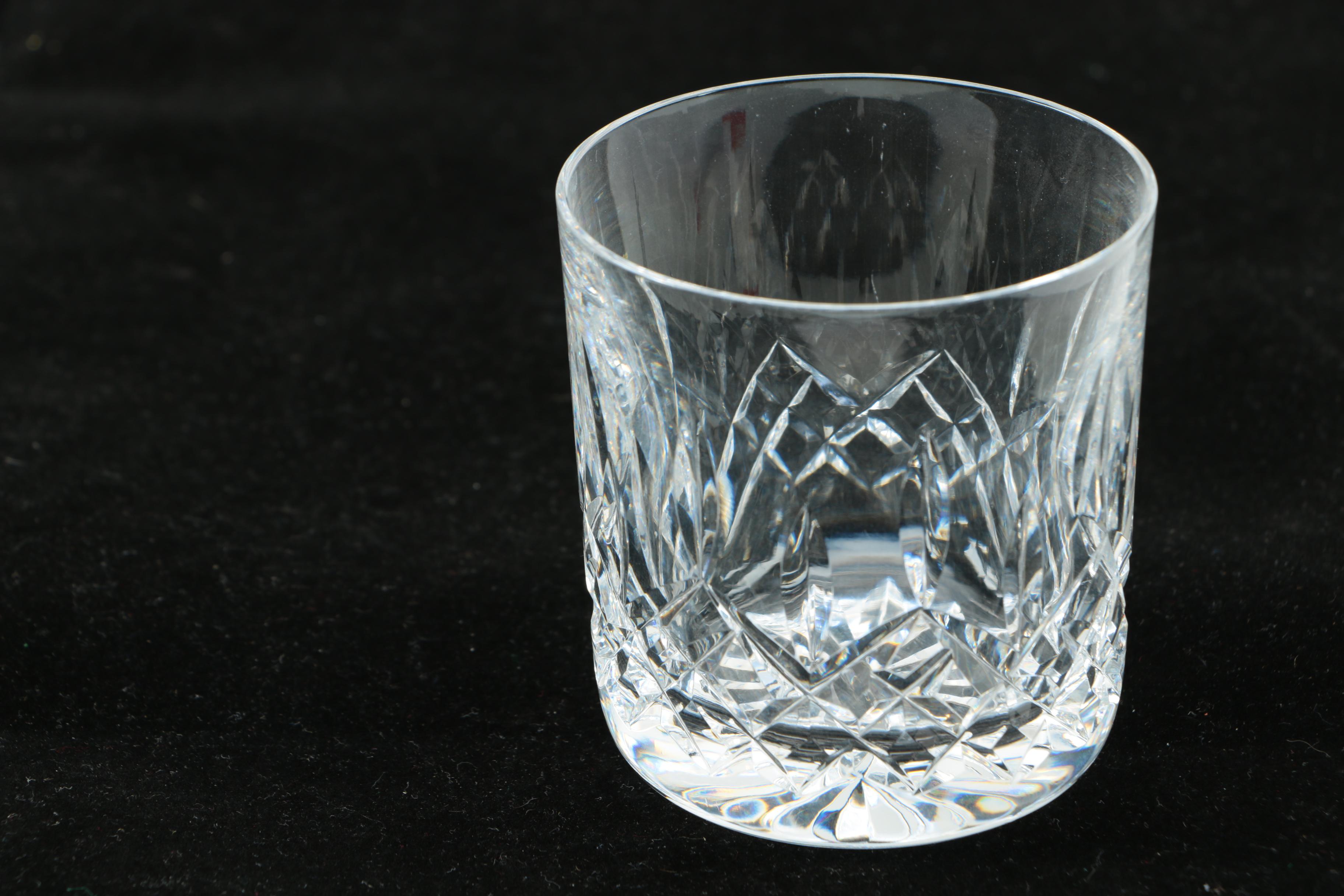 Waterford Crystal "Lismore" Old Fashioned Glasses