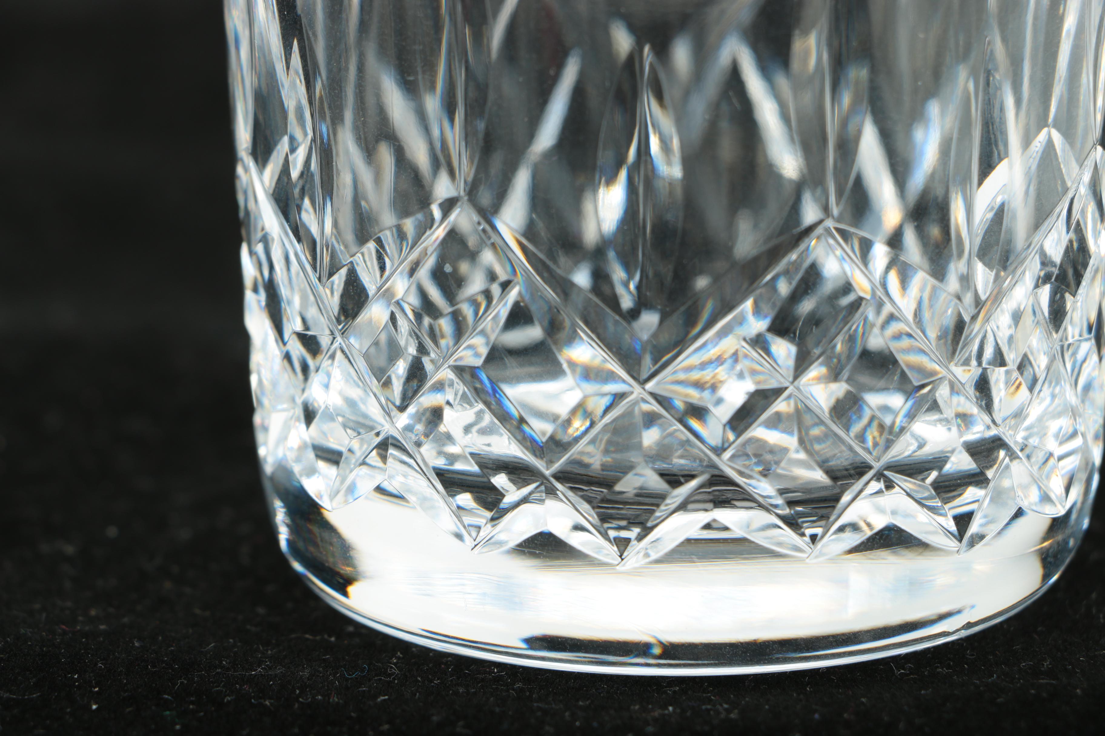 Waterford Crystal "Lismore" Old Fashioned Glasses