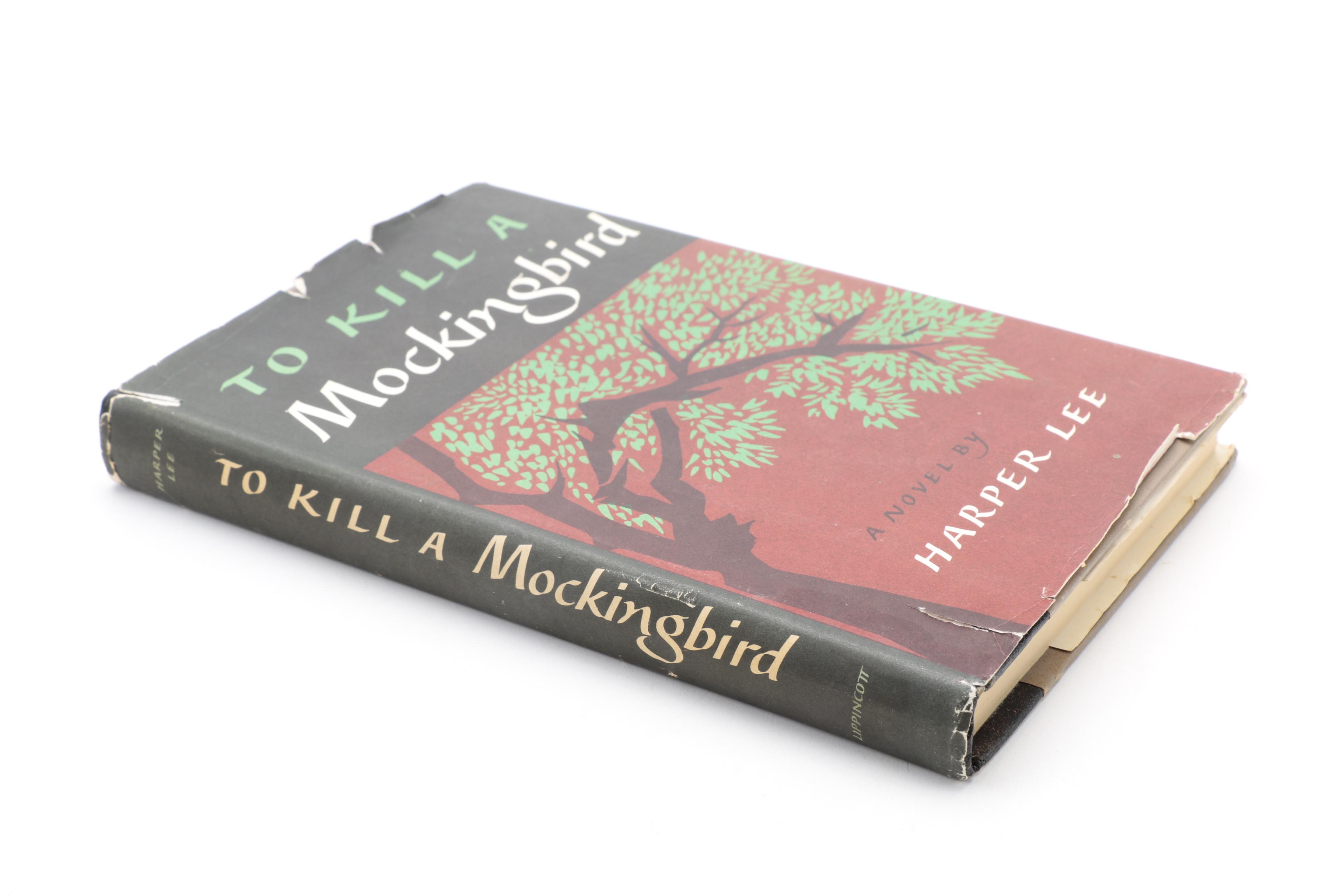 1960 First Book Club Edition "To Kill a Mockingbird" by Harper Lee