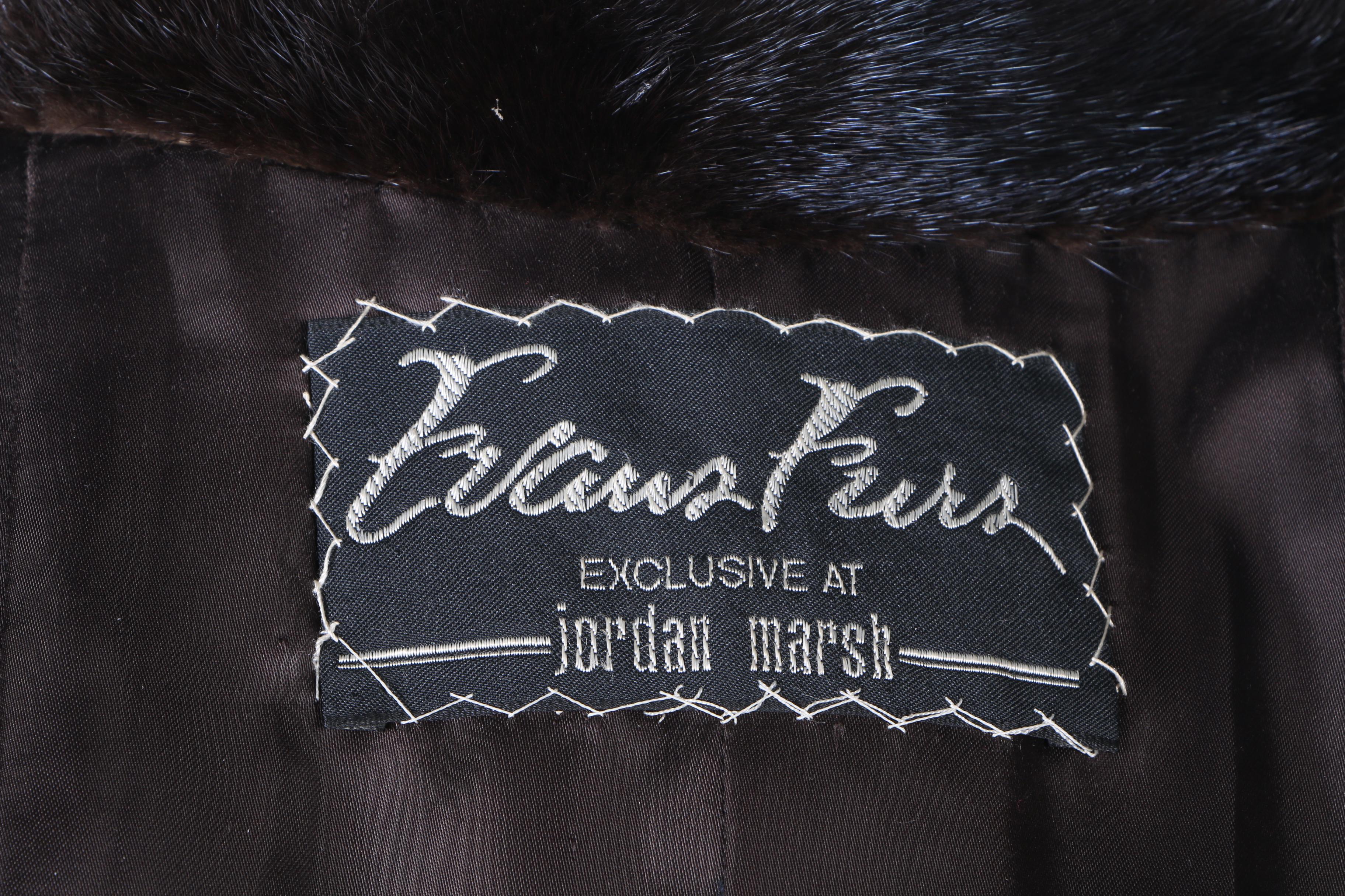 Vintage Evans Furs Mink Fur Coat