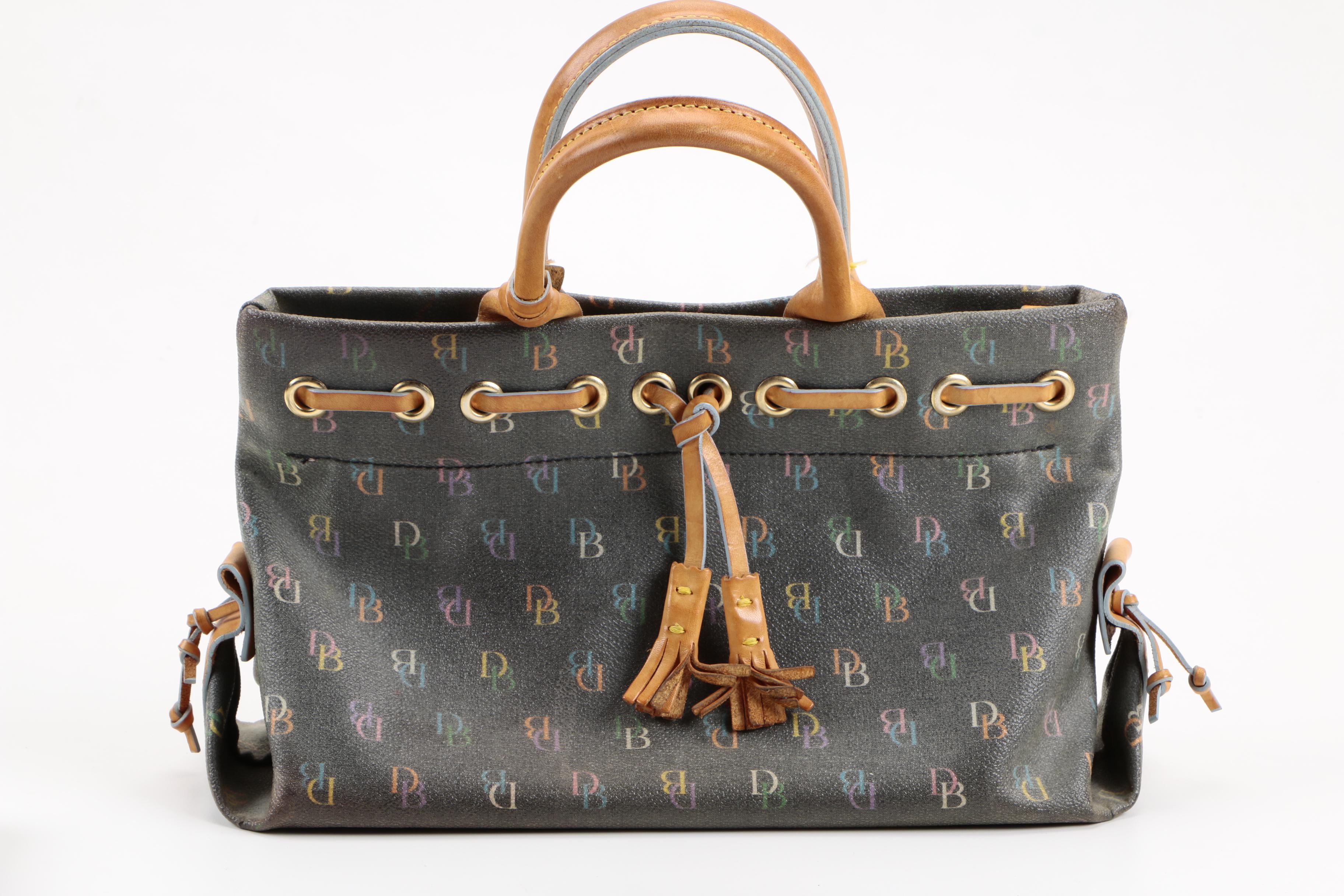 Dooney & Bourke Coated Canvas Handbag and Wallet