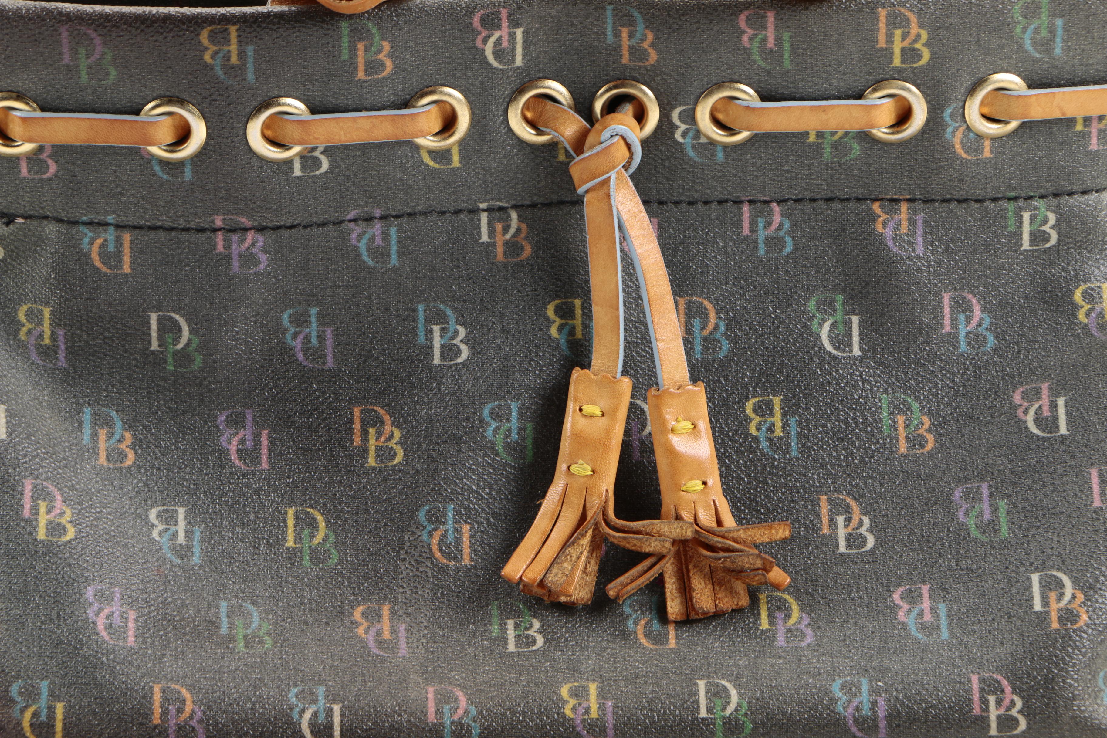 Dooney & Bourke Coated Canvas Handbag and Wallet