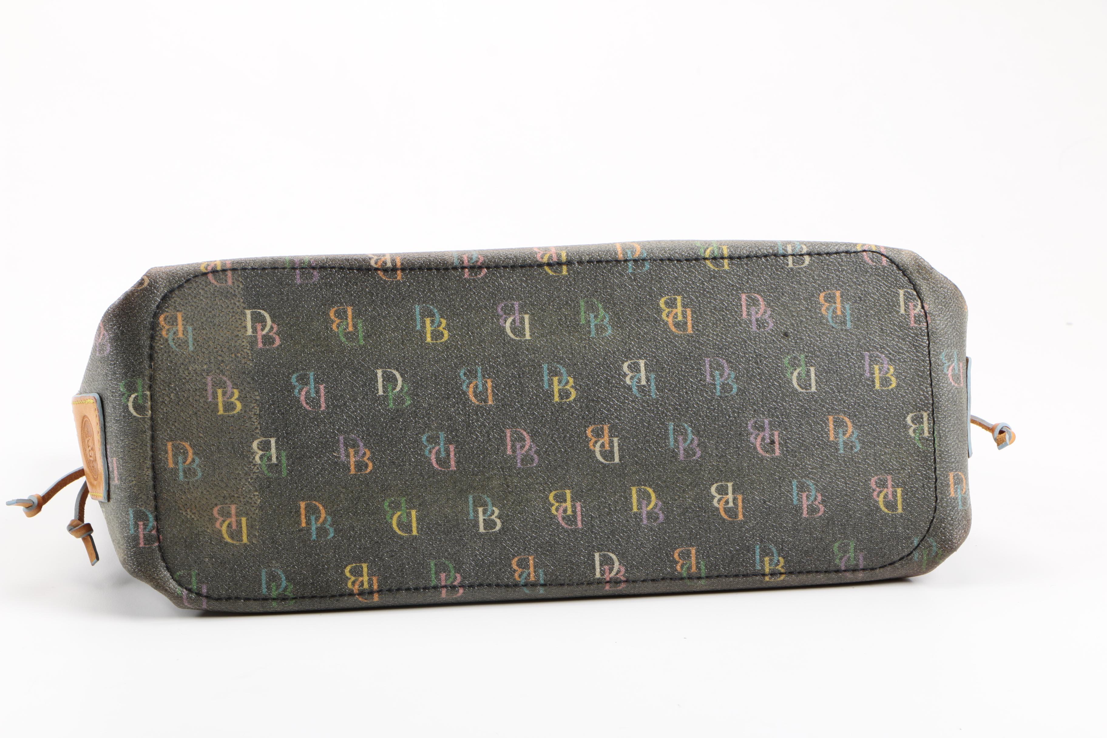 Dooney & Bourke Coated Canvas Handbag and Wallet