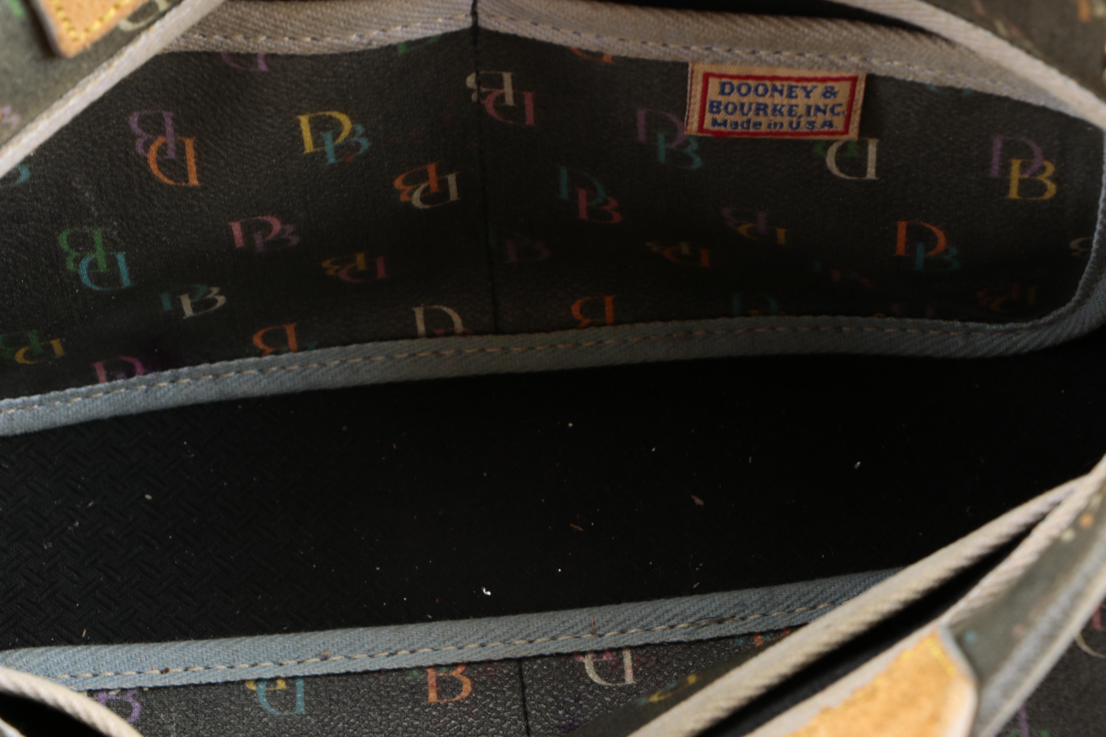 Dooney & Bourke Coated Canvas Handbag and Wallet