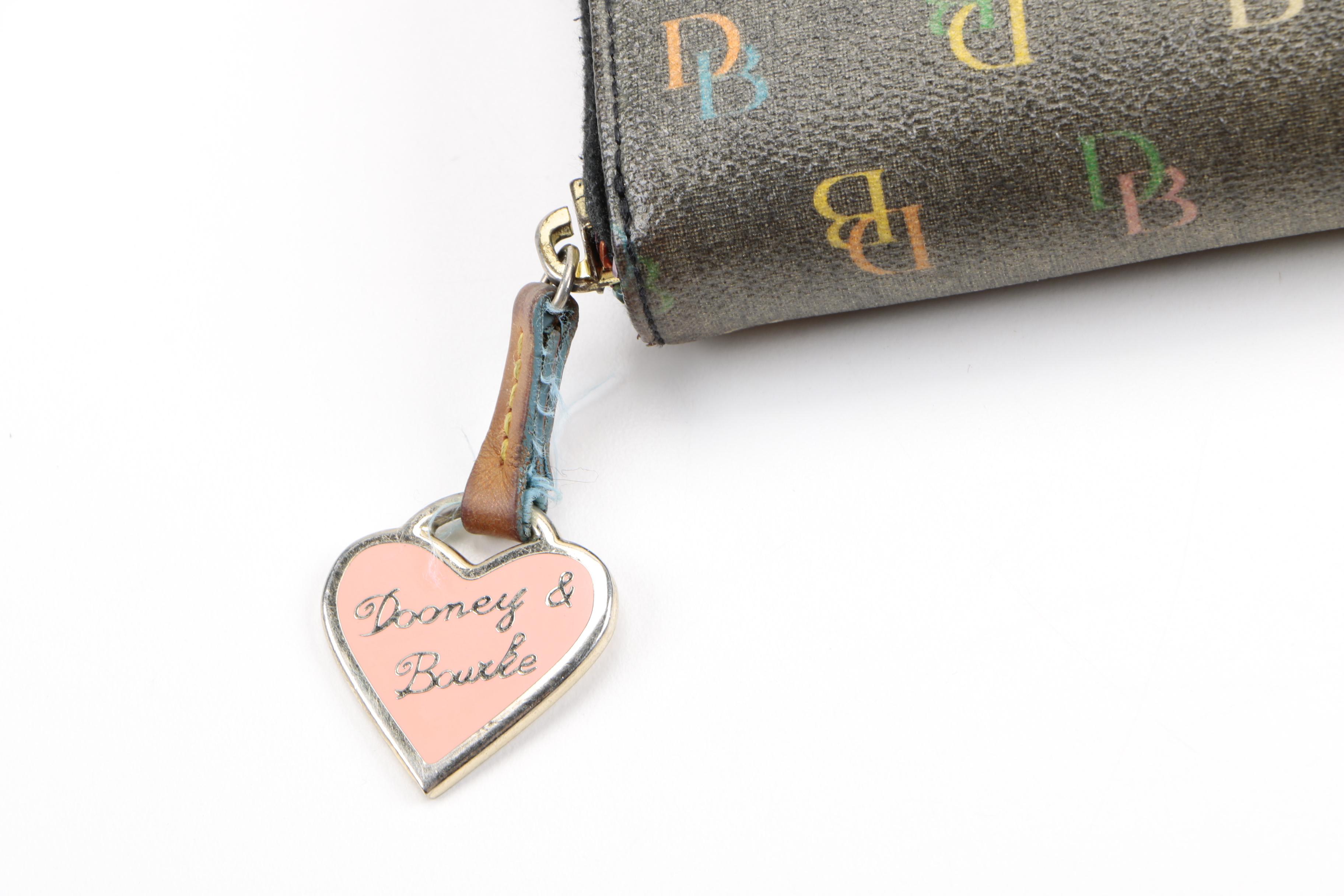 Dooney & Bourke Coated Canvas Handbag and Wallet